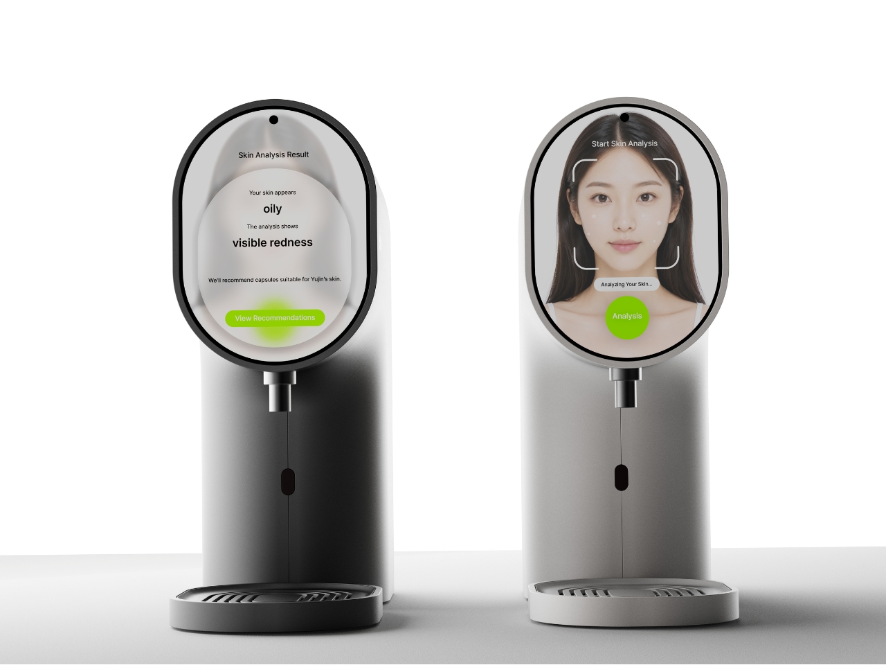 industrial design，Beauty equipment，Capsule System，AI skin care，