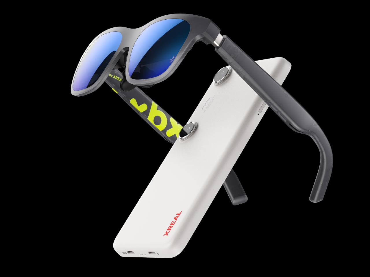Ar glasses，exchangeable front frame，Space anti-shake，xbx，Portable display，