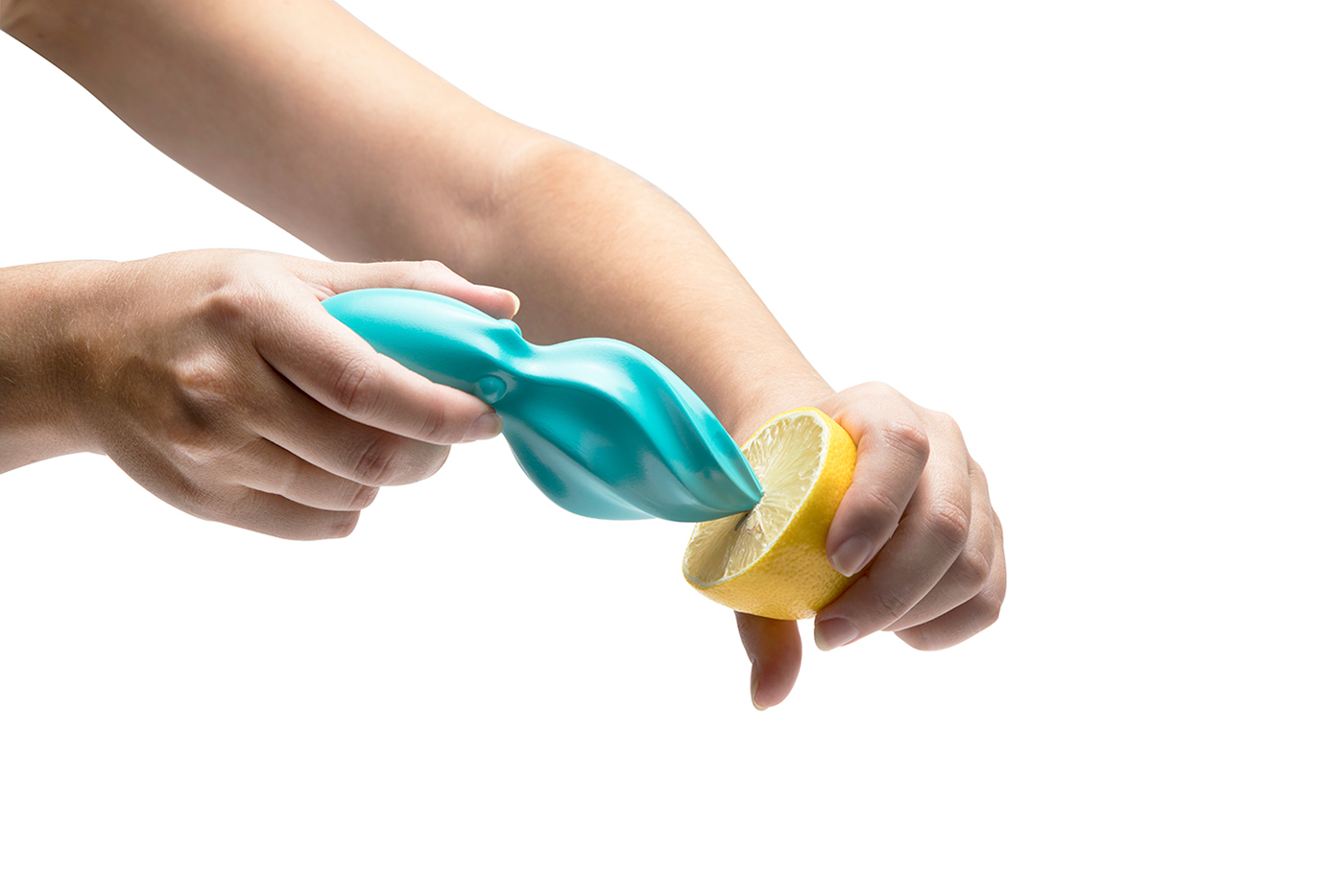 lemon squash，Squeeze lemon，Bionics Design ，octopus，extrusion，blue，Marine elements，Marine culture，Hand drawn divergence，