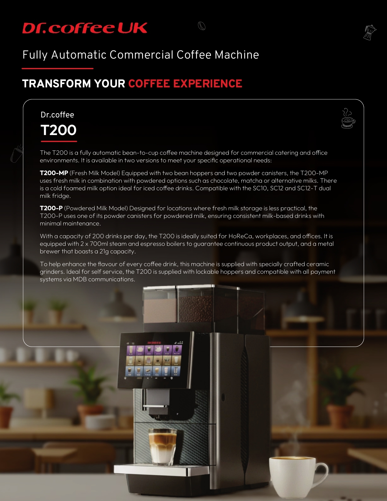 Commercial automatic coffee machine，