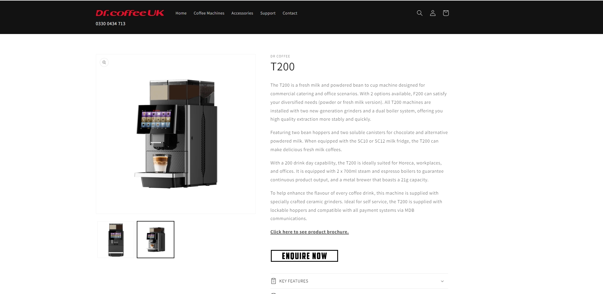 Commercial automatic coffee machine，