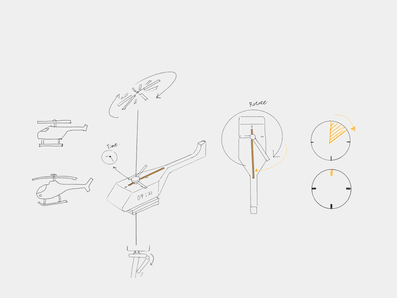 HOVSTEP，timer，conceptual design，Tabletop decoration，