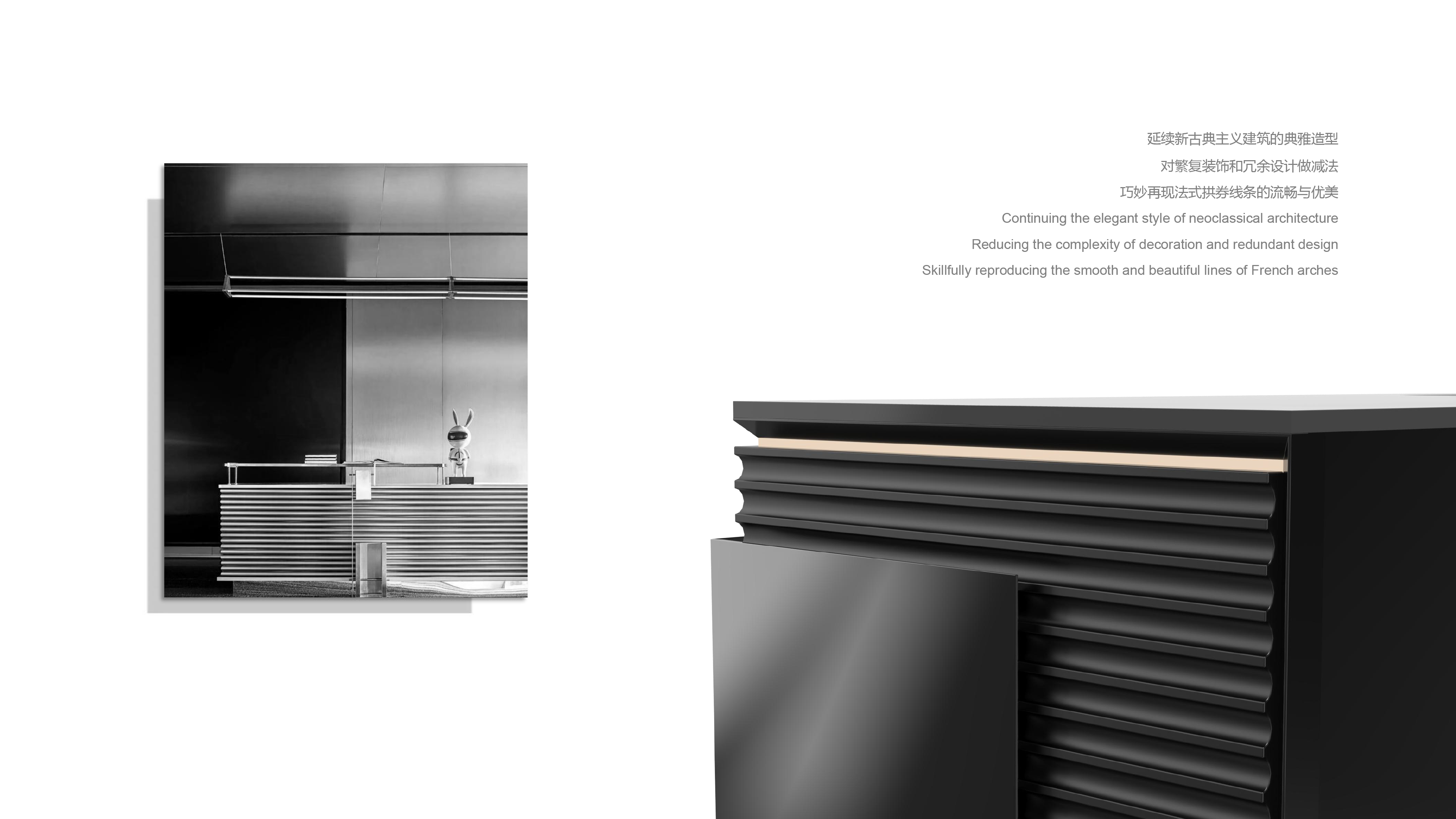 Bathroom cabinet; High-fixed; Minimal; Bathroom; Light luxury，