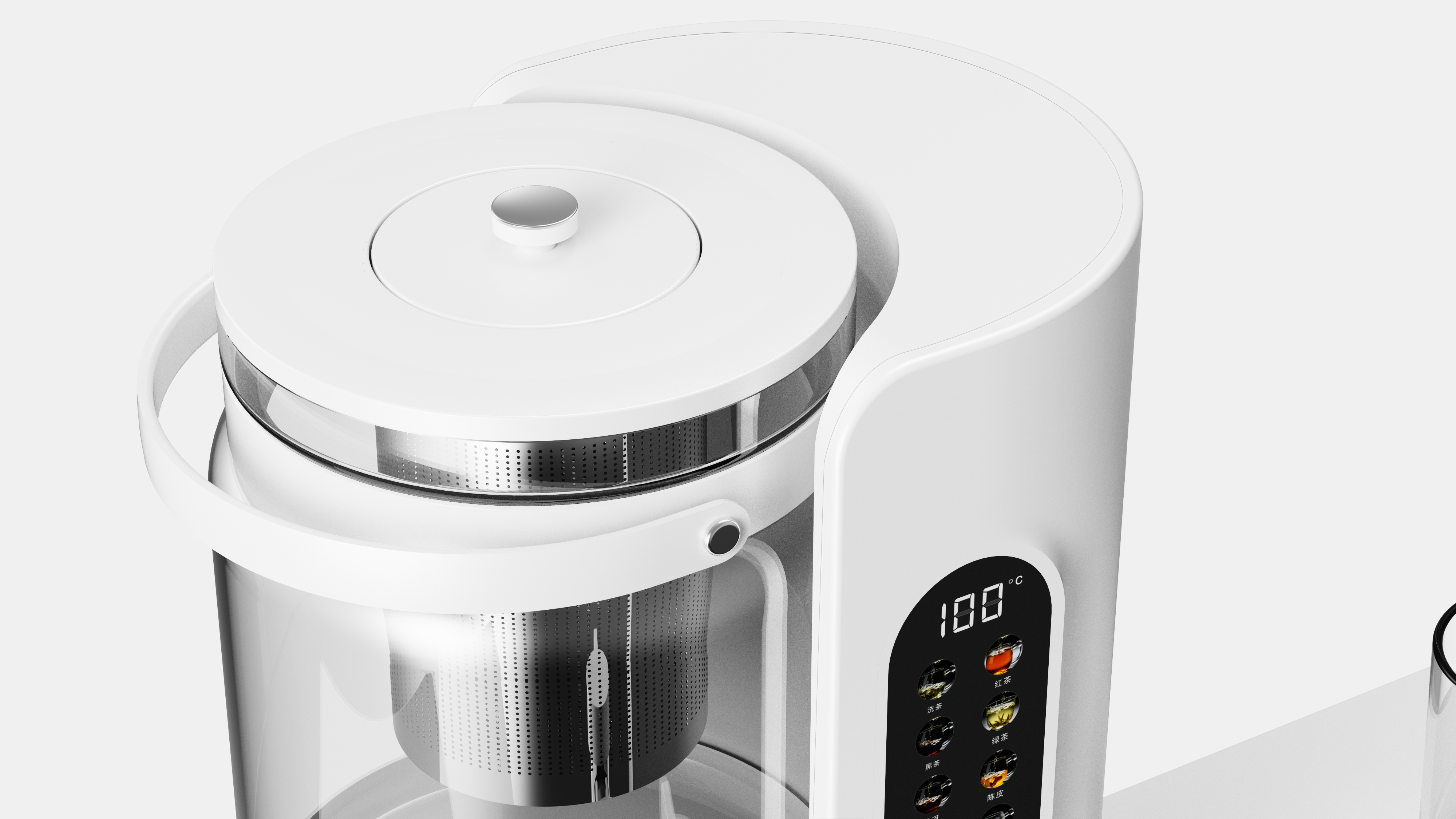Health pot，Flower teapot，Appearance design，Small household appliance design，New product development，New product design，designer，Shunde Design，