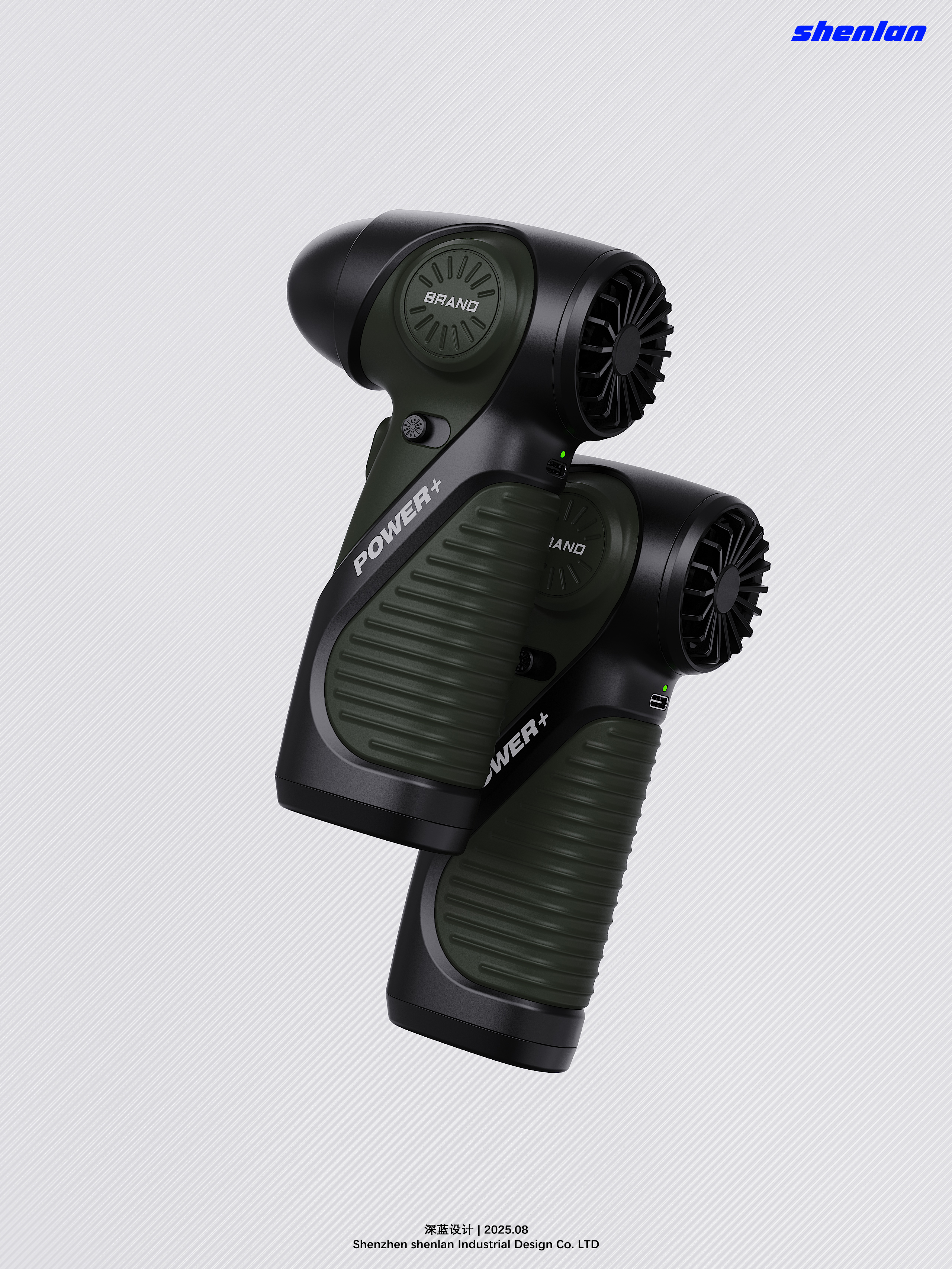 product design，Render，Violent fan，hold，