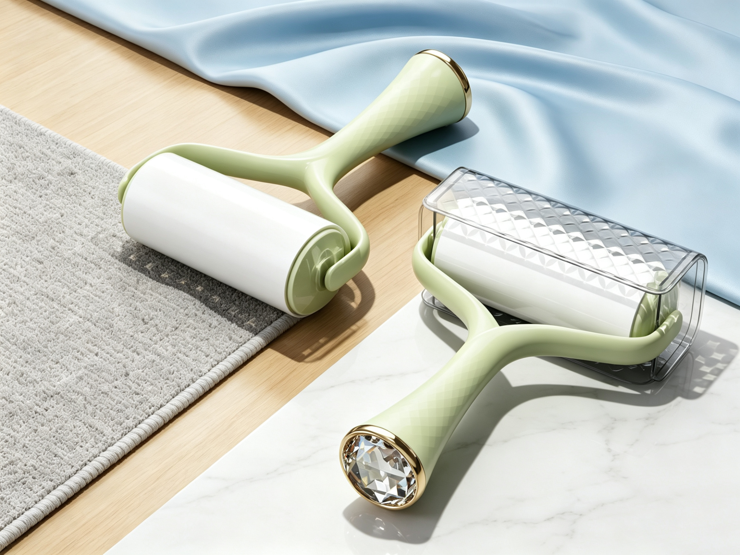 Hair sticking device，industrial design，Middle Ancient Style，