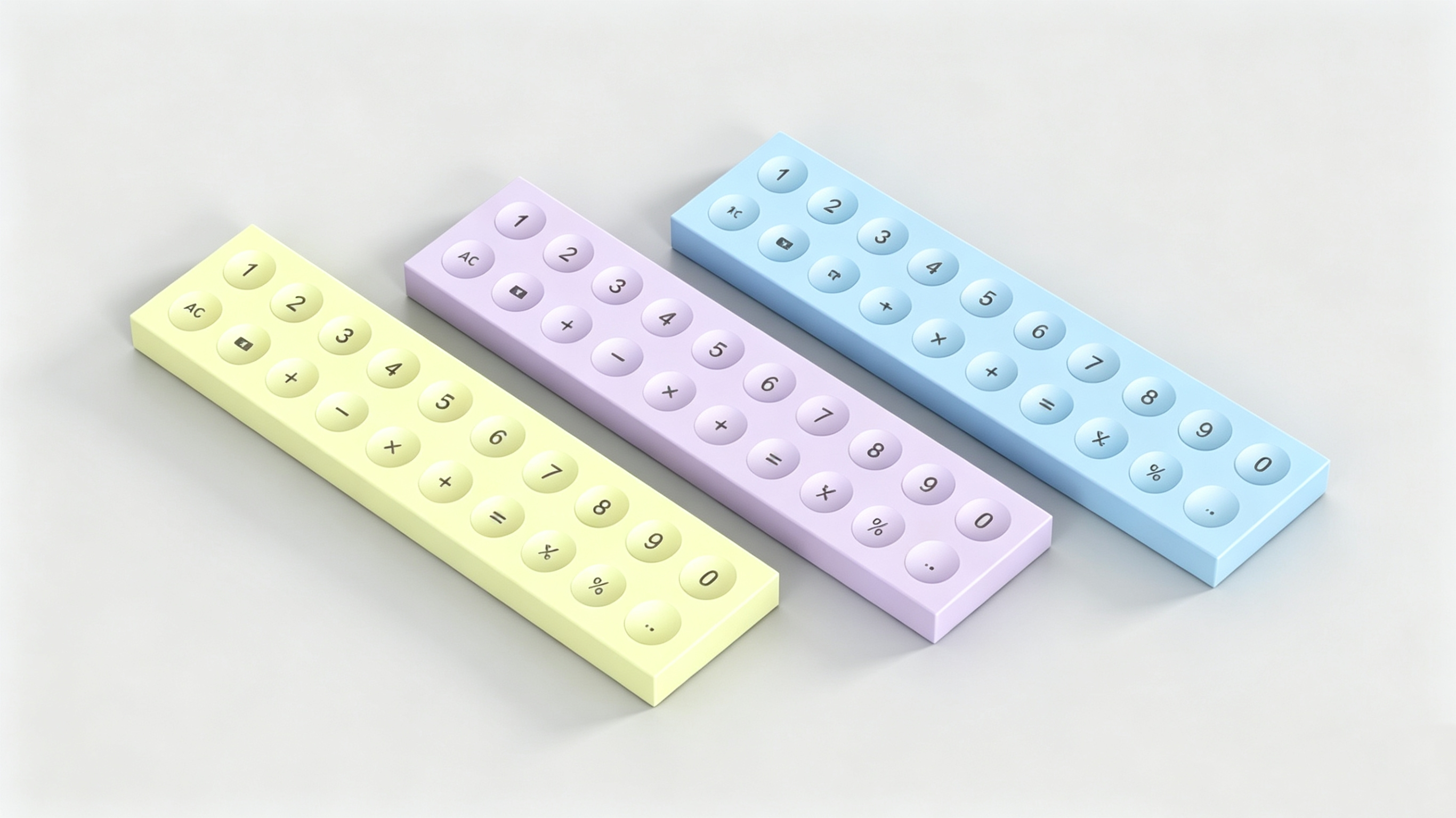 Calculator，Appearance innovation，
