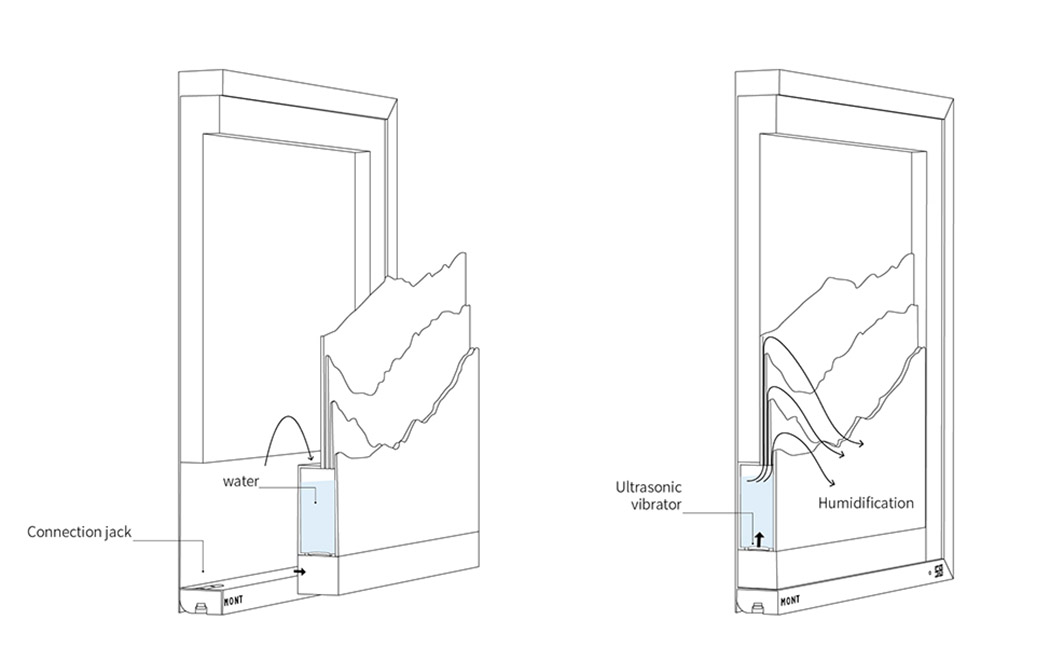 product design，originality，MONG MONT，Humidifier，