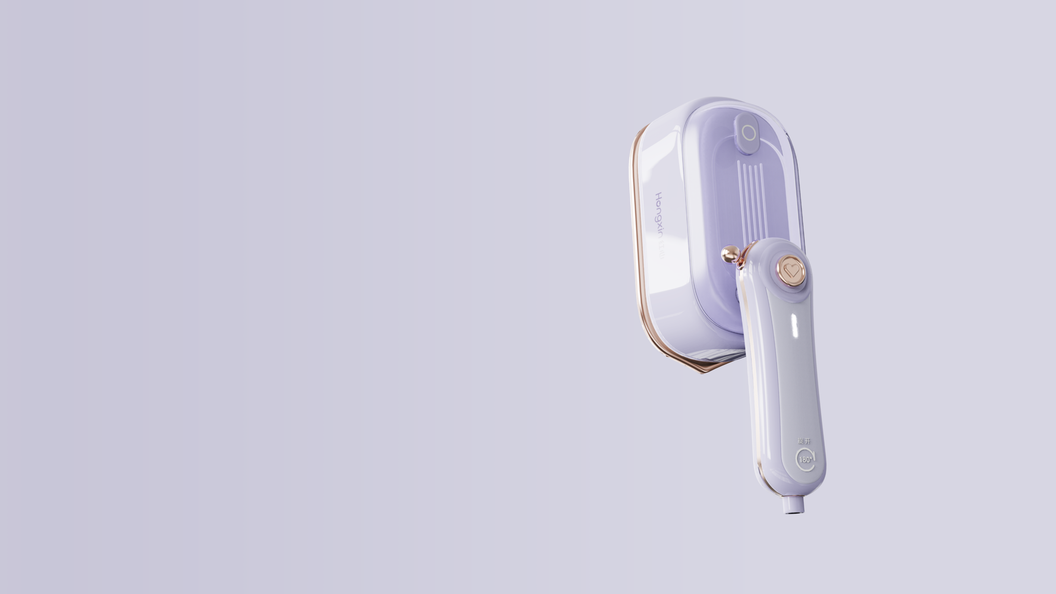 Small hand-held iron，Light retro design，Hand held ironing machine，Light luxury design，Clothing care，