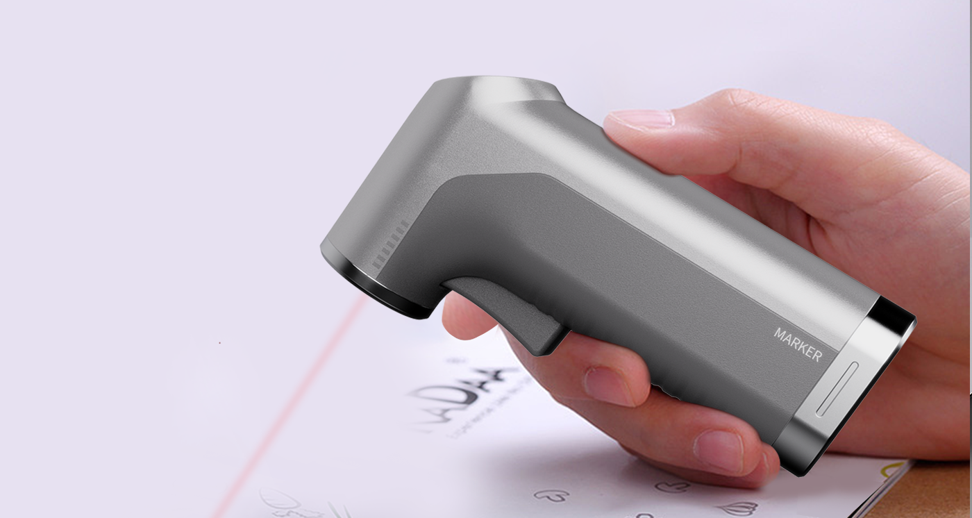 Marking equipment，Engraving Job，Laser engraving，Hand-held，