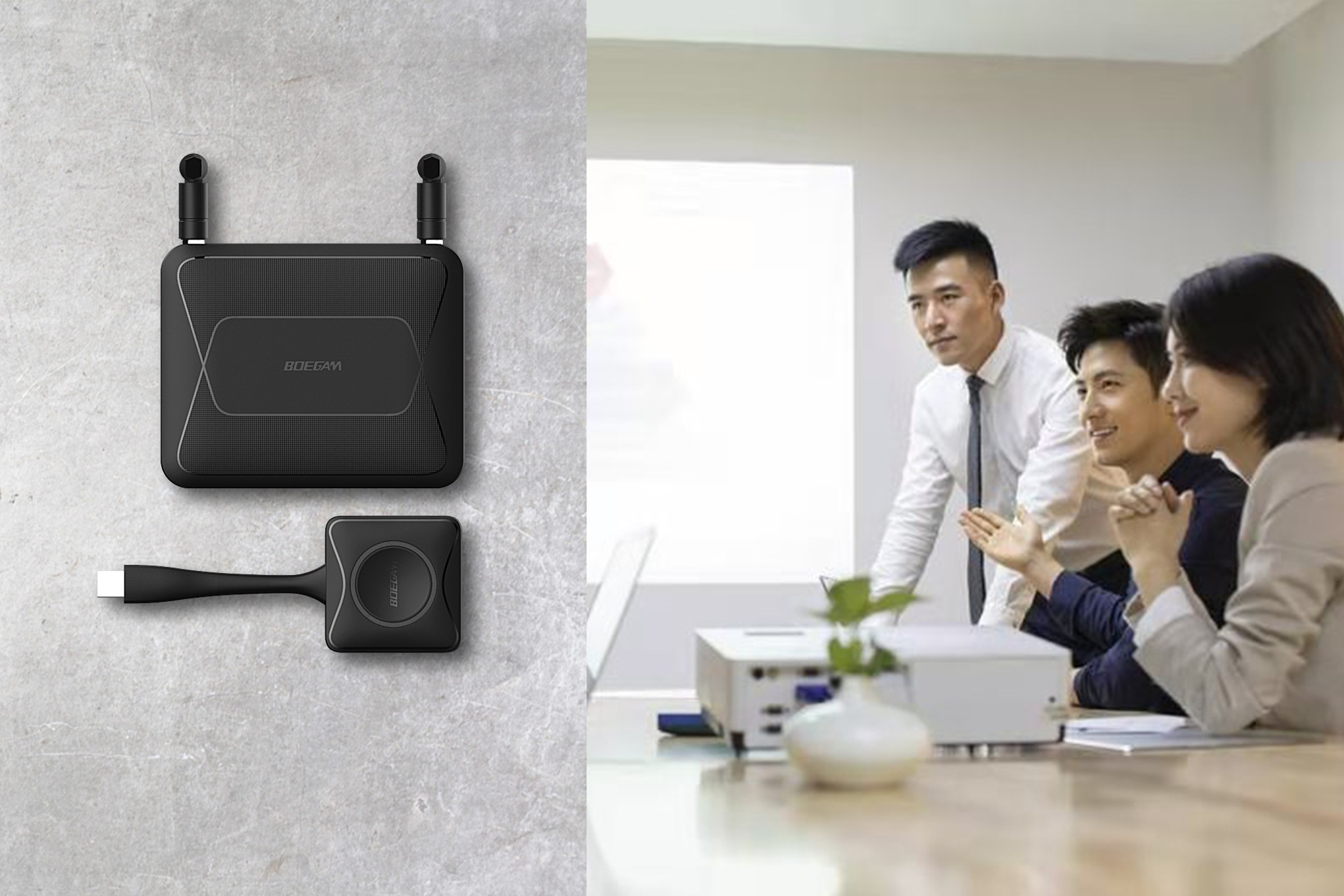 Wireless screen projection，Office Supplies，convenient，practical，concise，