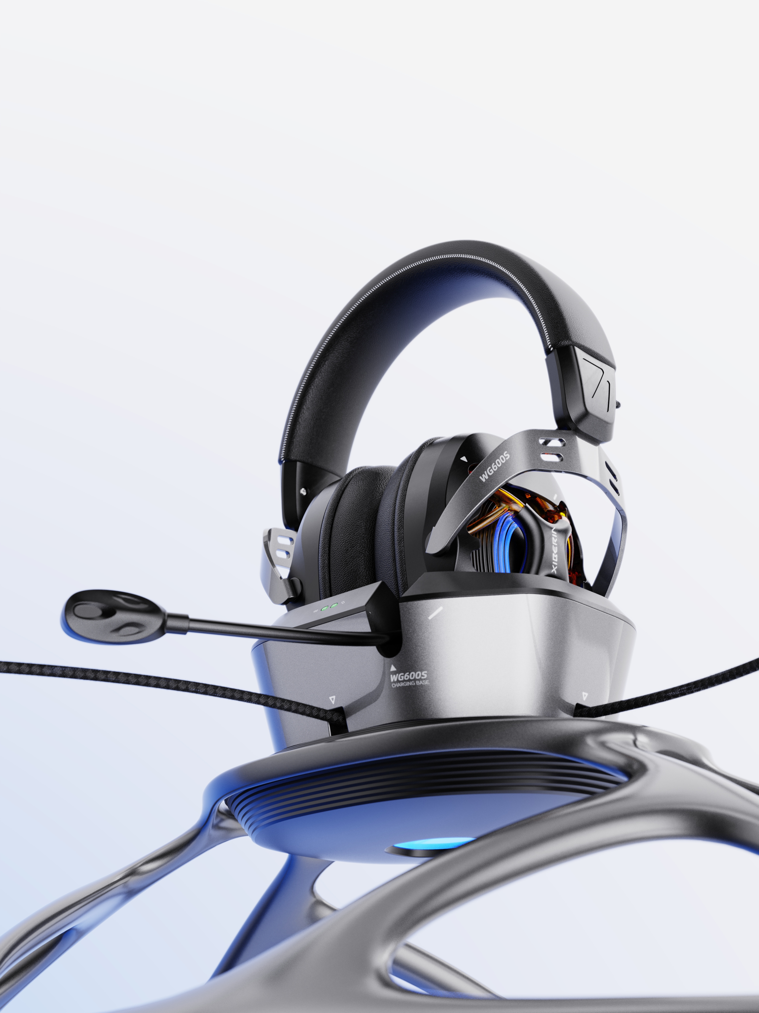 Headset gaming headphones，Game headset，E-Sports Peripherals，Wireless game headset，Peripheral Design，Table-ride aesthetics，