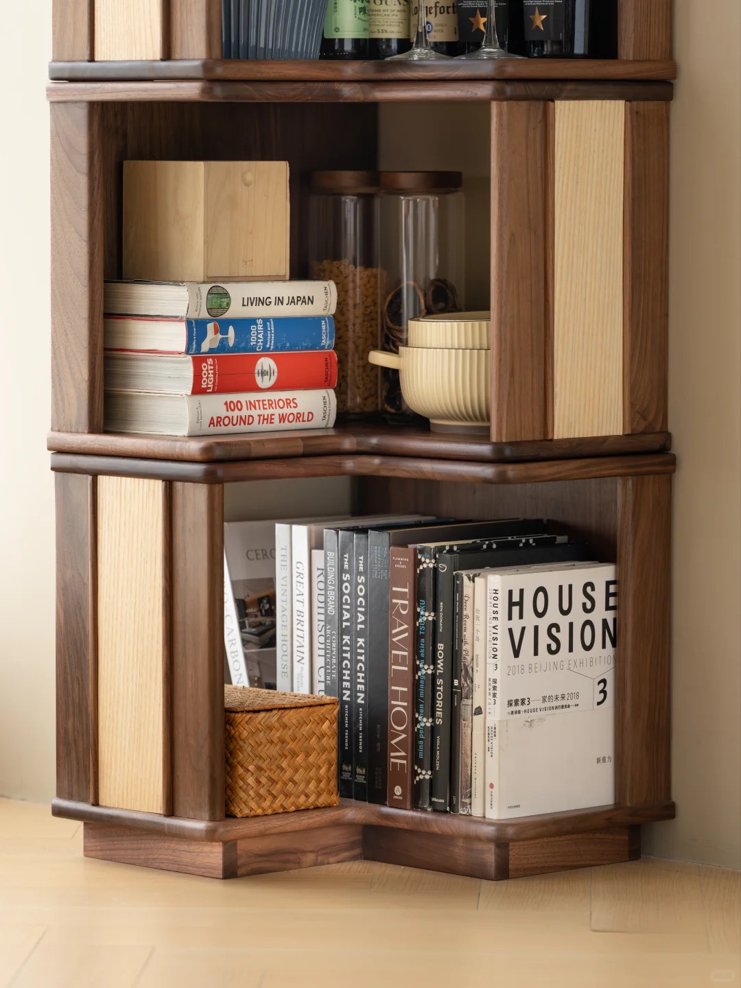 Black walnut furniture，Solid wood furniture，Original design，Residential Furniture，furniture design ，Module cabinet，