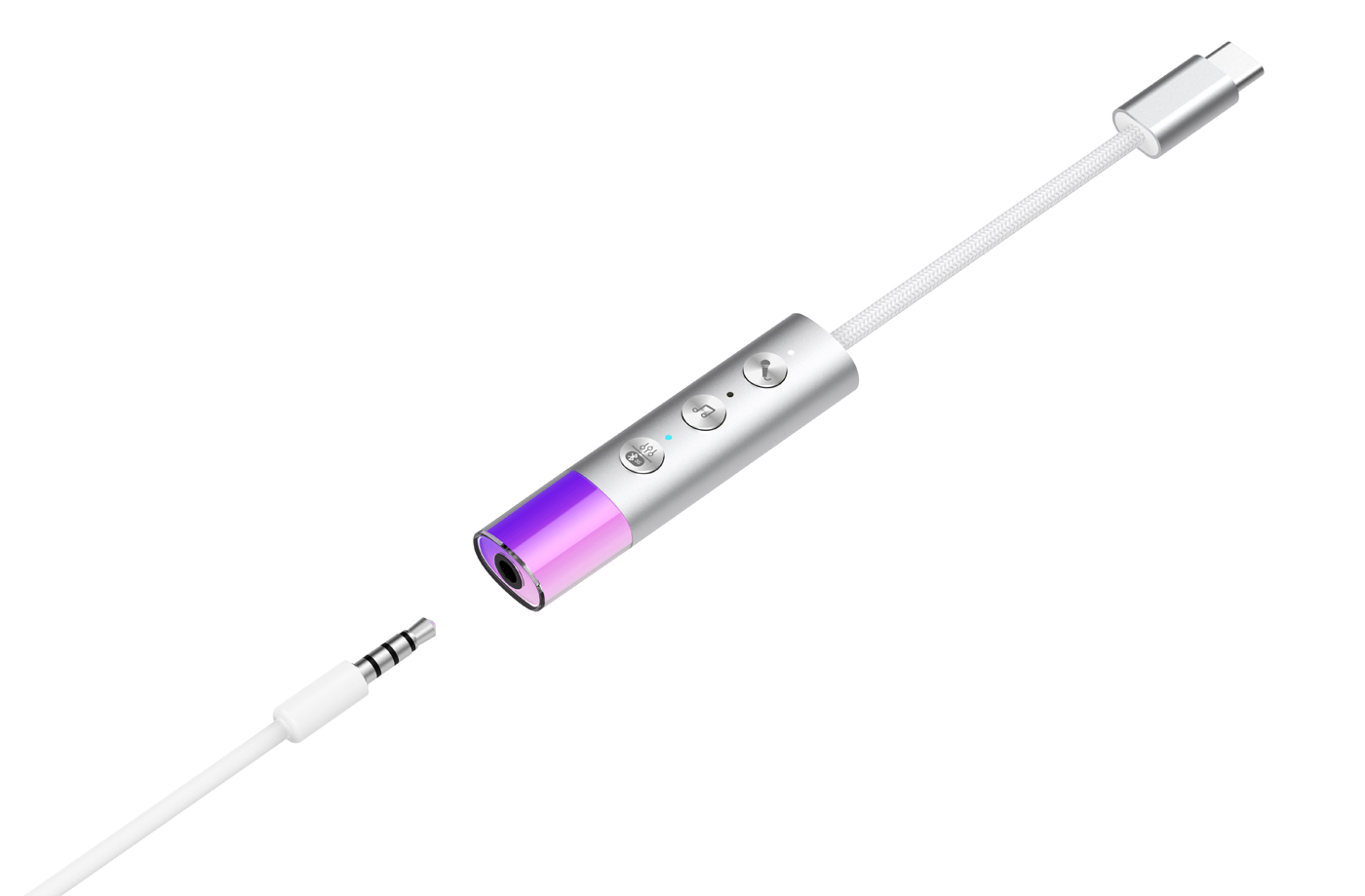 Type-C to 3.5，Audio adapter cable，Xiong muguo，Gold standard design，