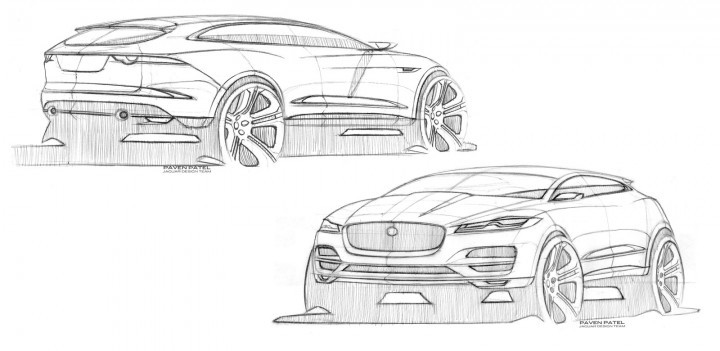 industrial design，Automobile design，Jaguar，suv，
