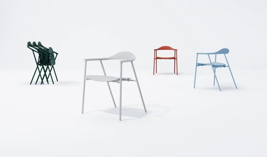 industrial design，Home Space，product design，Shi Xiaoxi，furniture design ，Japan excellent design award，Outdoor folding chair，Chair design，Japanese design，Folding chair，Why is this design good?，