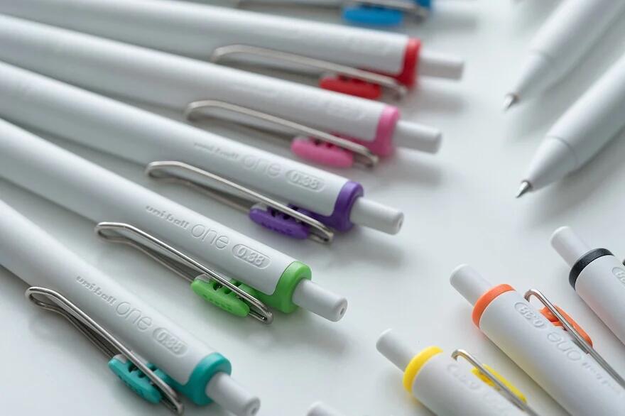 industrial design，Gel ink ballpoint pen，Japanese Stationery，product design，Notes Inspiration，Japanese Stationery Sharing，Shi Xiaoxi，Japan excellent design award，Stationery design，ball pen，Stationery，Why is this design good?，
