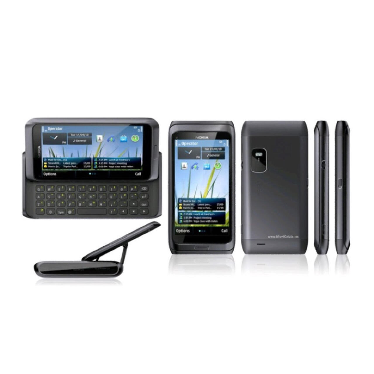 product design，NOKIA，Which design do you prefer?，industrial design，Shi Xiaoxi，The Nokia E7，Design case sharing，Have you used Nokia?，Try a new look，Mobile phone design，Why is this design good?，nokia，