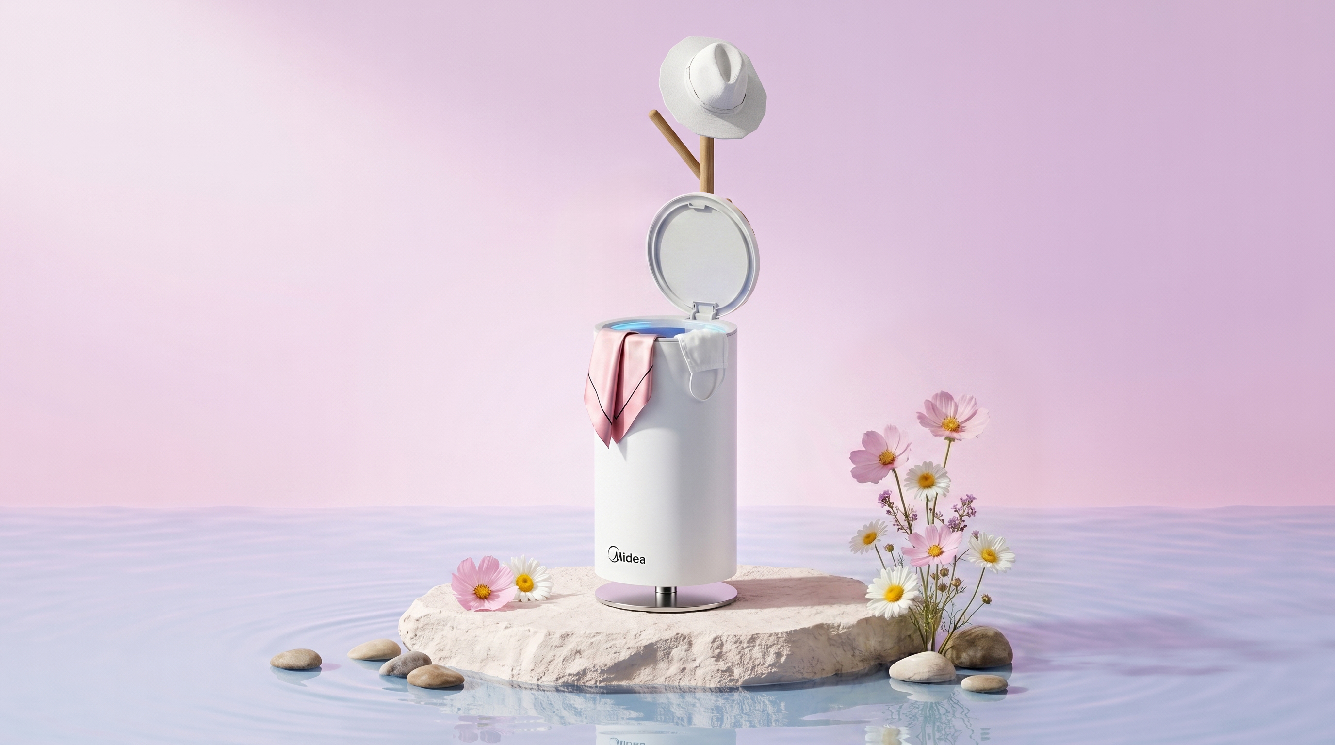 clothes disinfection cabinet，Household drying and sterilization machine，Home storage appliances，product design，Small household appliance design，Appearance design，get design，