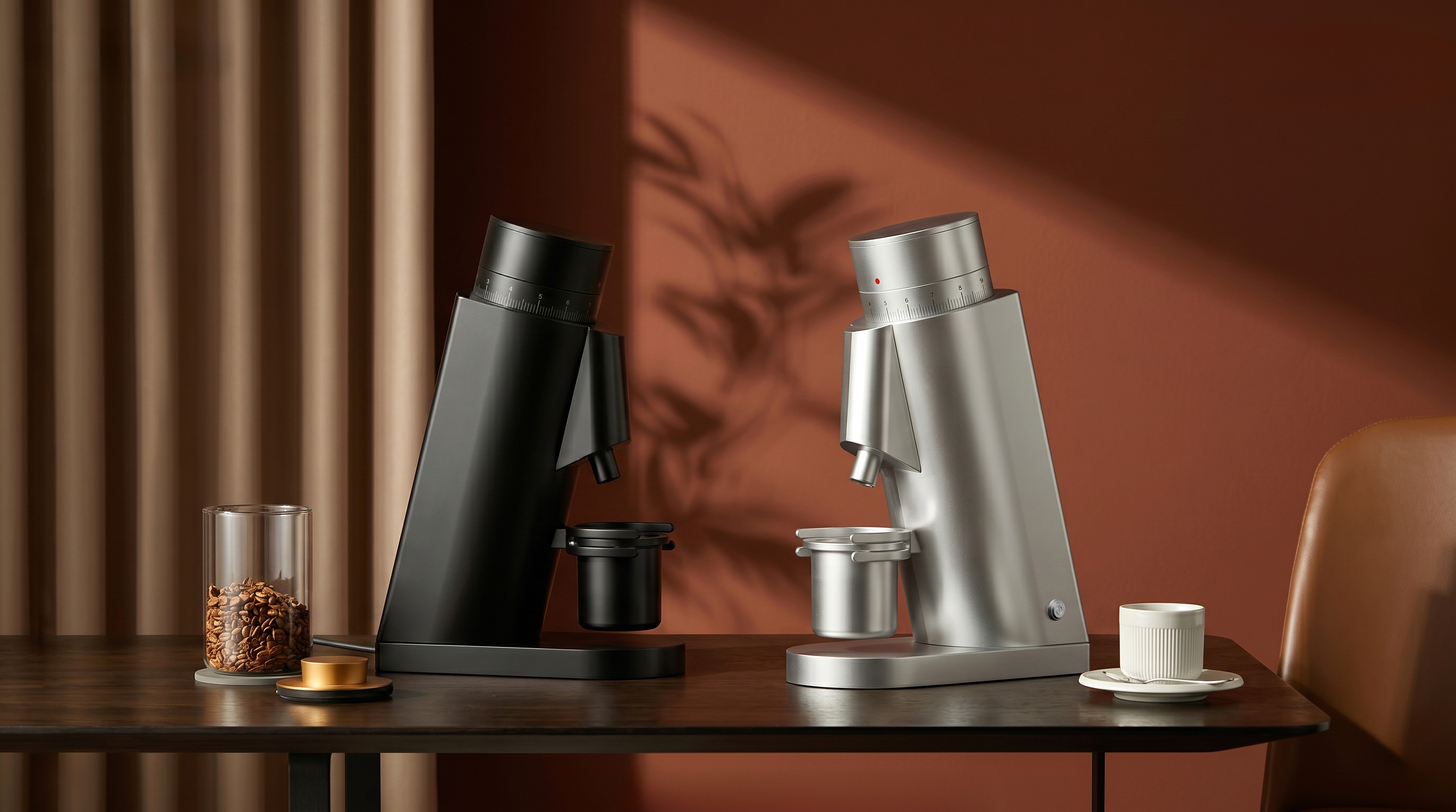 household bean grinder，Industrial Wind Home Appliances，Coffee is good.，Small household appliance design，Appearance design，product design，get design，