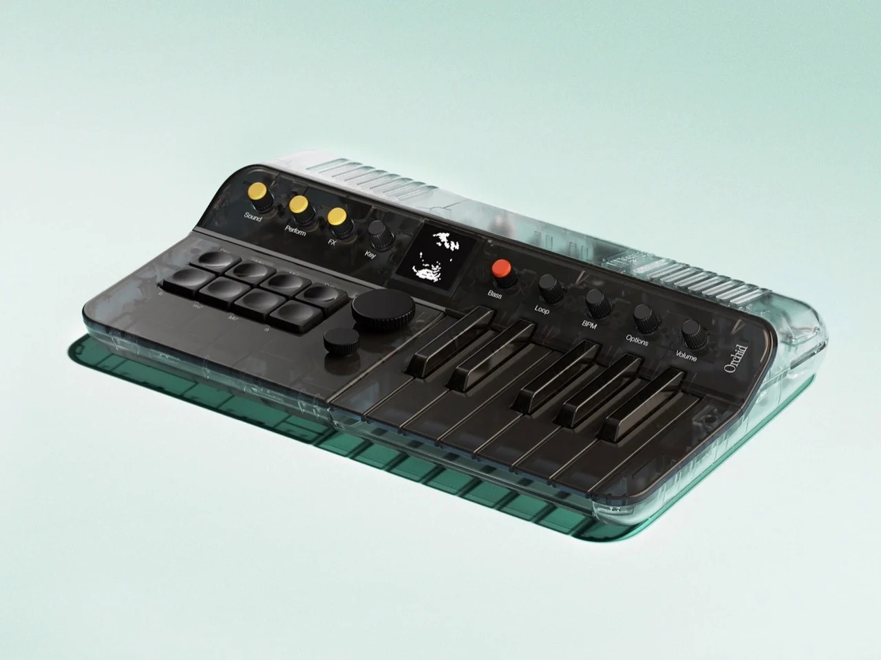 Synthesizer，Digital，Electronic equipment，Orchid Arctic，