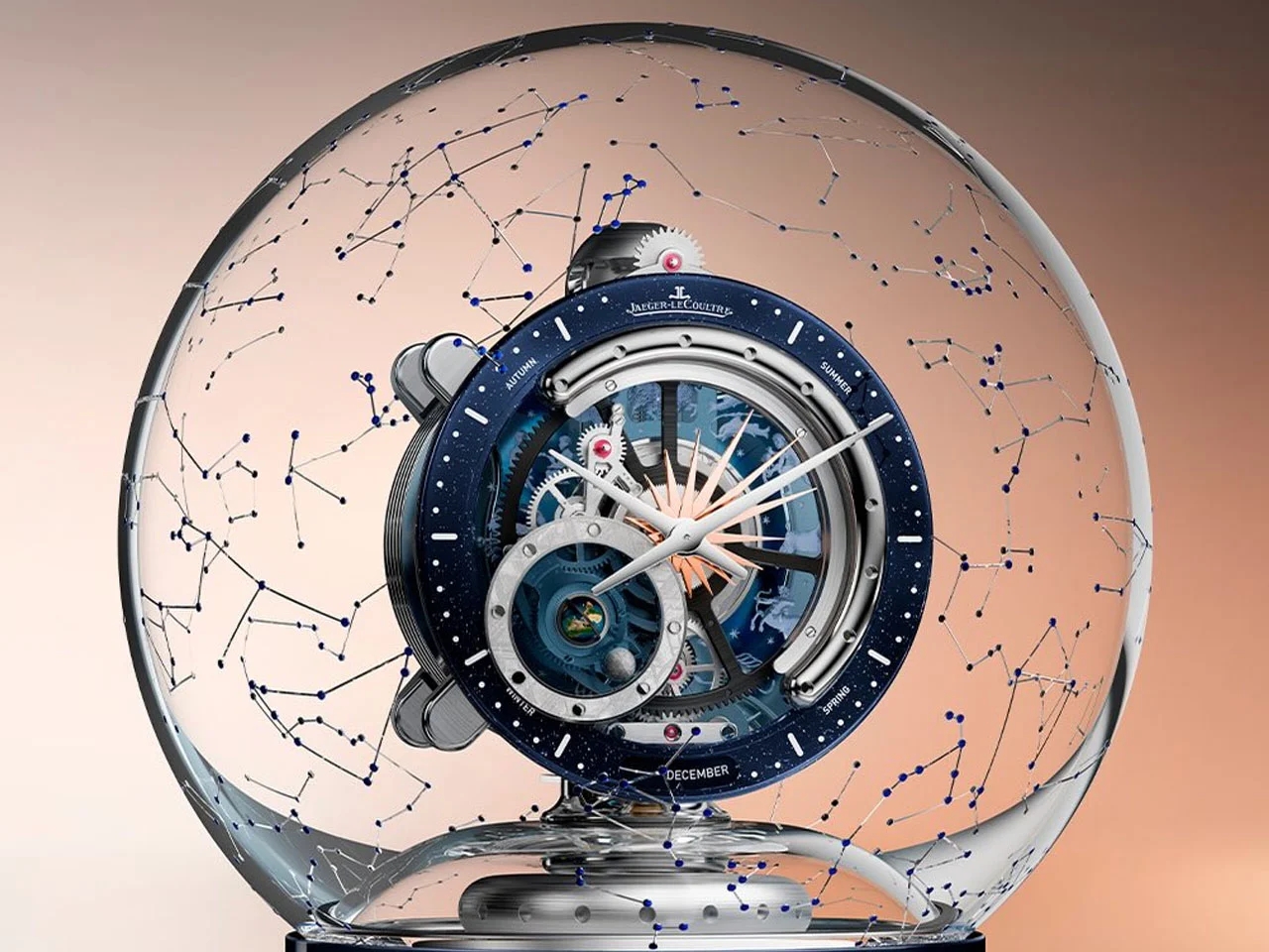 astronomical air clock，Arts and Crafts，Ornaments，Atmos Hybris，Artistica Tellurium，