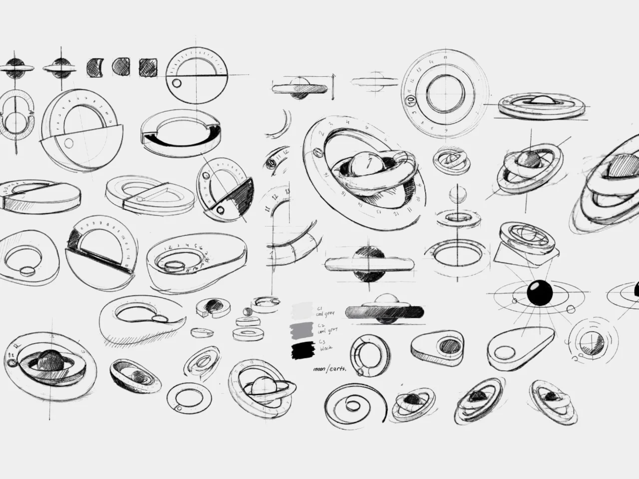 loop，perpetual calendar，Housewear & Furnishings，originality，