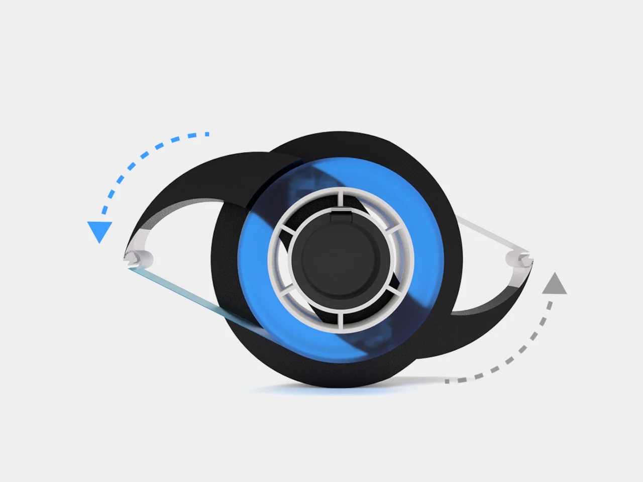 conceptual design，Dual Tape Dispenser，Stationery，Office Supplies，