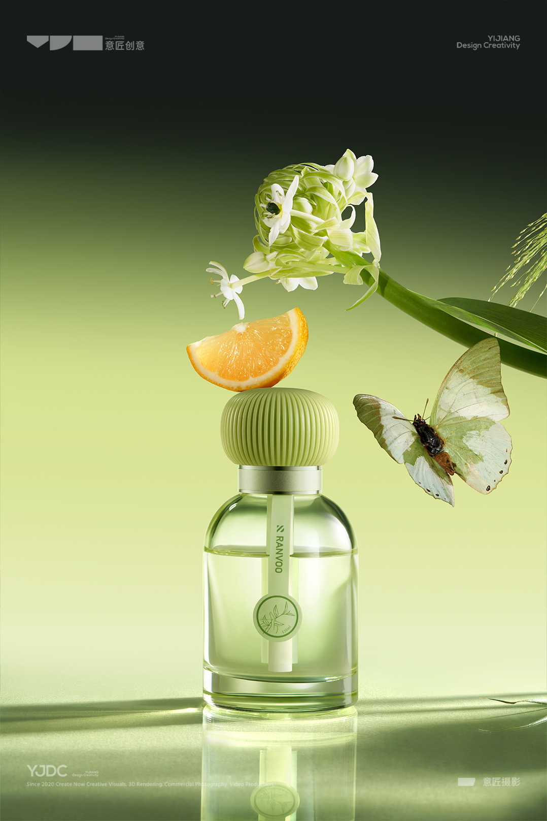 Tulas，Aromatherapy Products，Green Plant Aromatherapy，Space Fragrance，green life aesthetics，fragrance emotion，product design，several nuclei of particles，