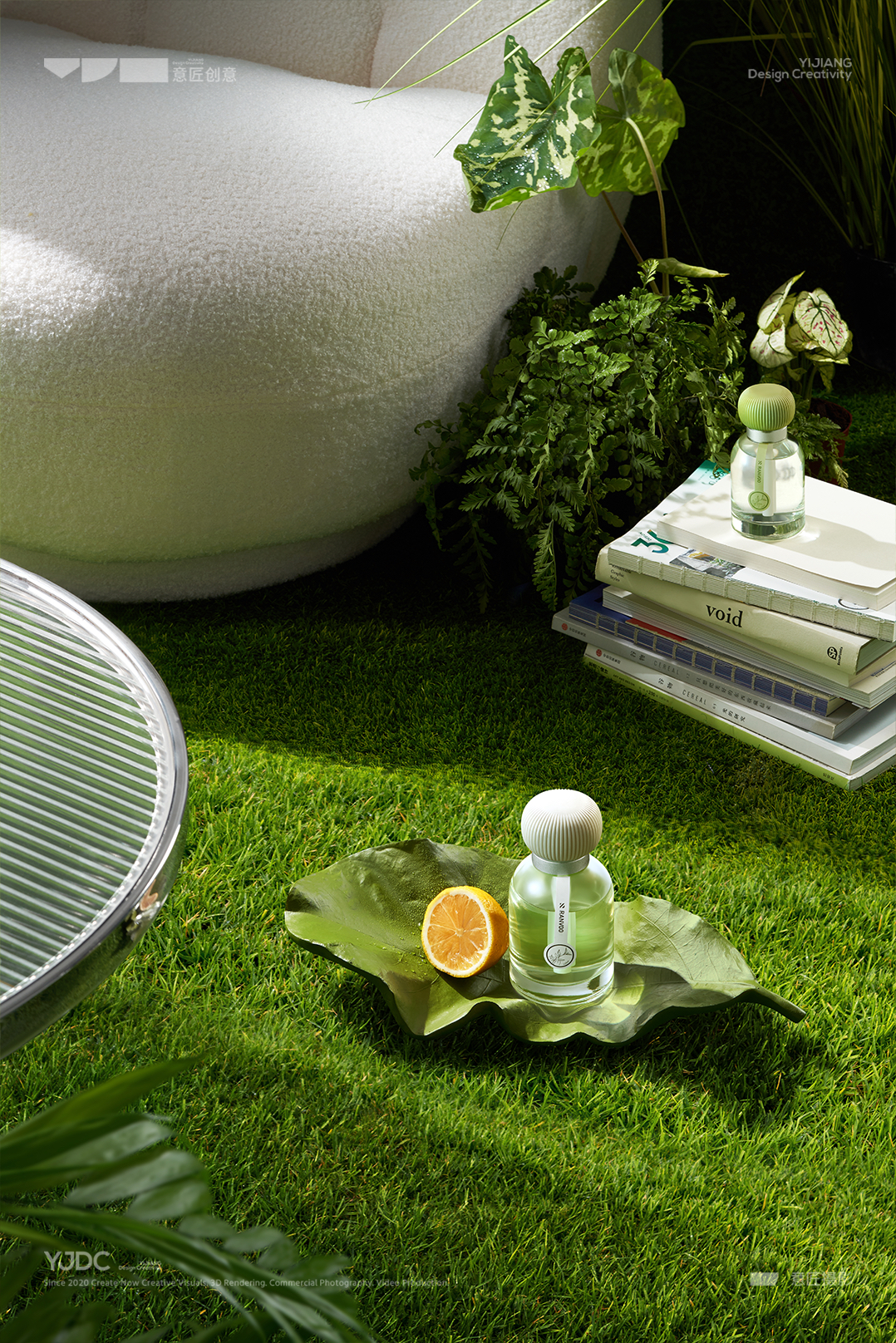 Tulas，Aromatherapy Products，Green Plant Aromatherapy，Space Fragrance，green life aesthetics，fragrance emotion，product design，several nuclei of particles，