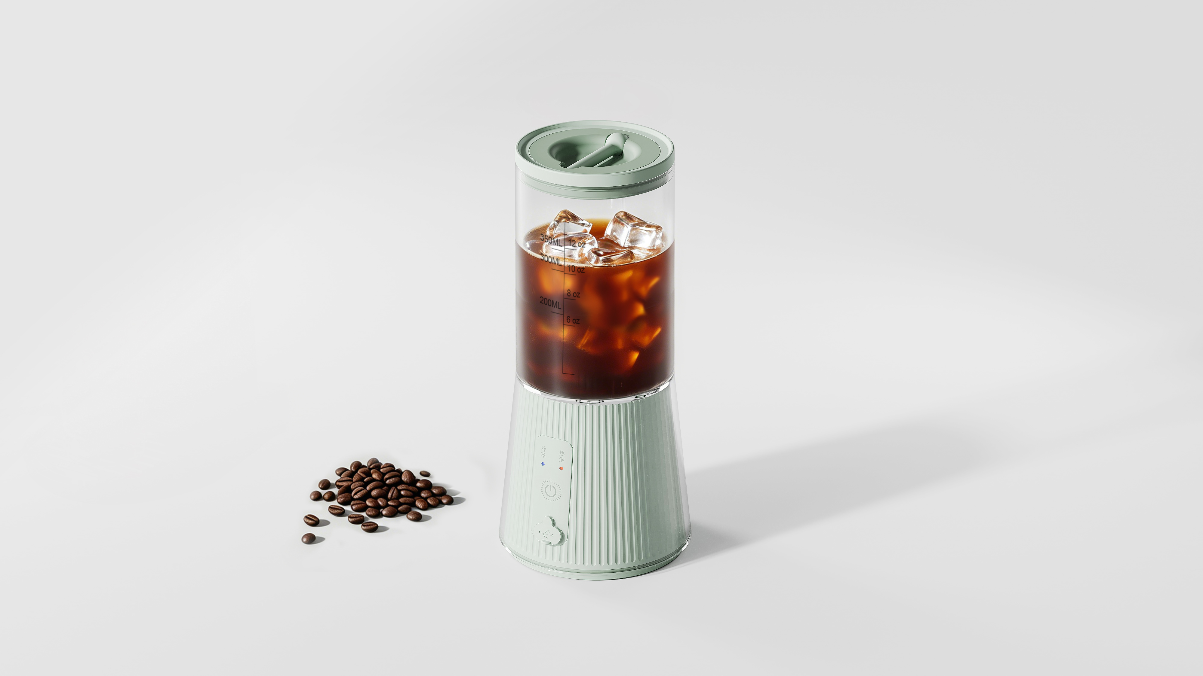 # Portable coffee machine，# Cold coffee，# Good coffee，# Good things in the office，# Carry coffee cup，# Coffee utensils，# High-value water cup，#Industrial Design，