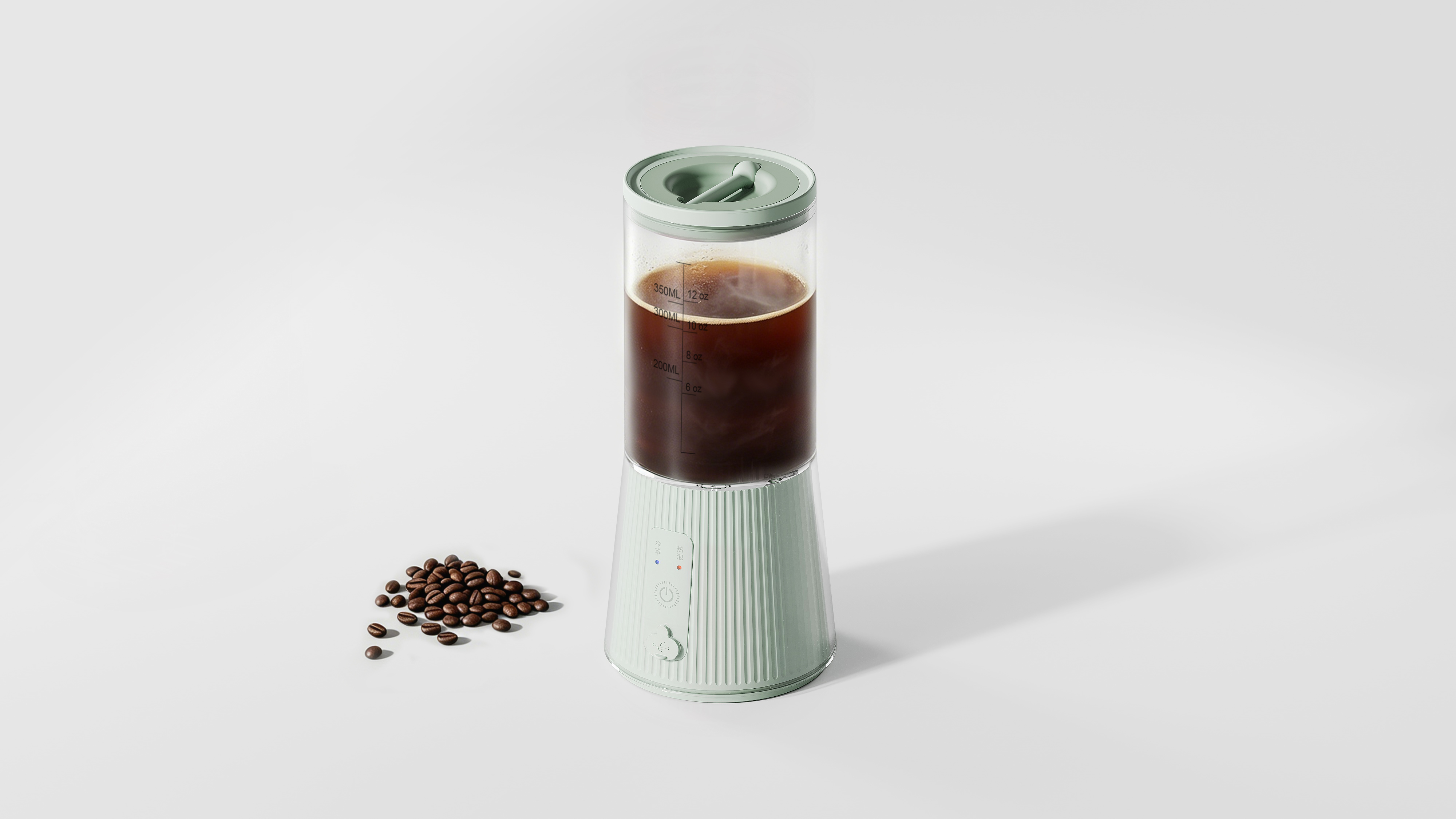# Portable coffee machine，# Cold coffee，# Good coffee，# Good things in the office，# Carry coffee cup，# Coffee utensils，# High-value water cup，#Industrial Design，