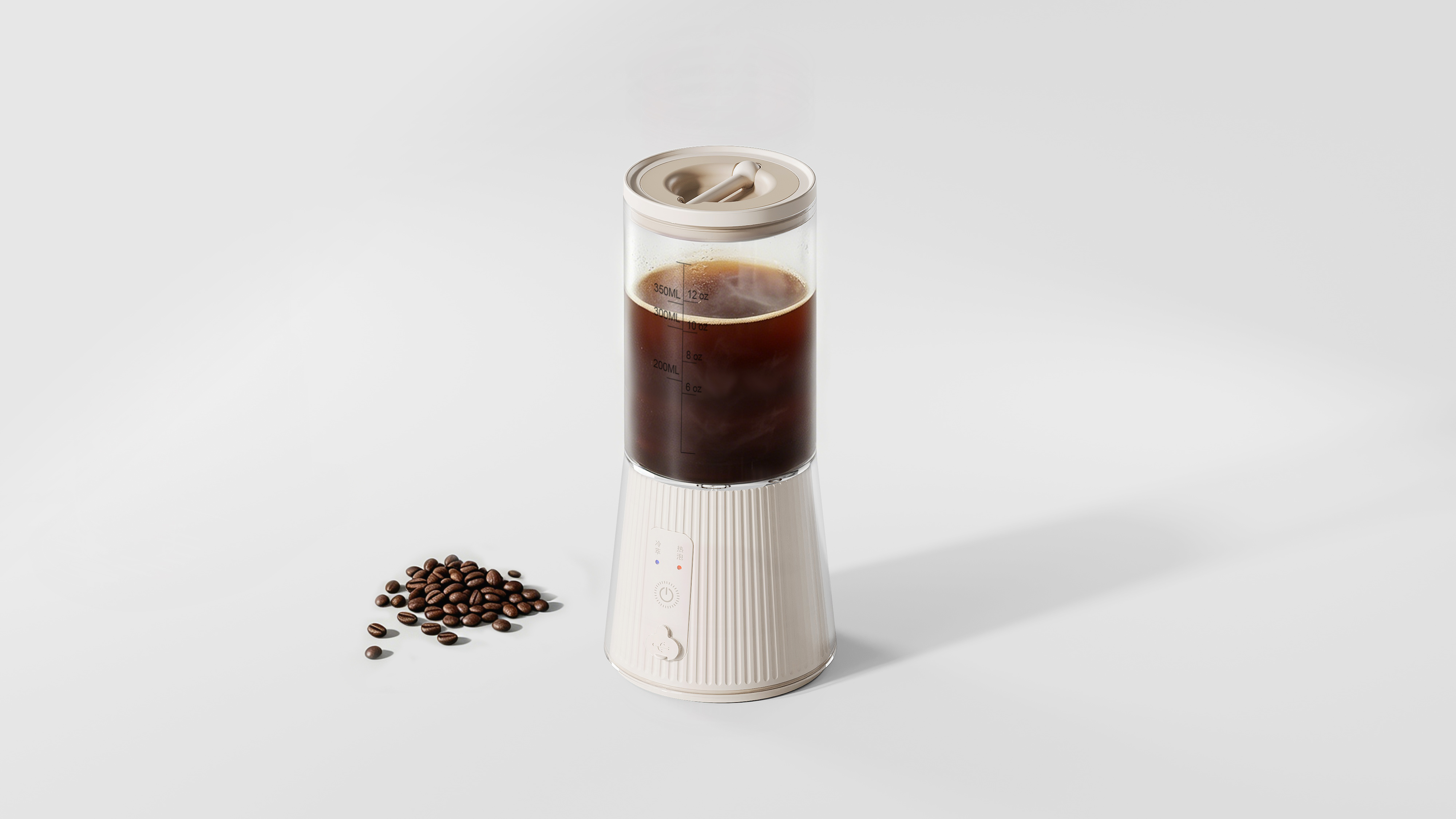 # Portable coffee machine，# Cold coffee，# Good coffee，# Good things in the office，# Carry coffee cup，# Coffee utensils，# High-value water cup，#Industrial Design，