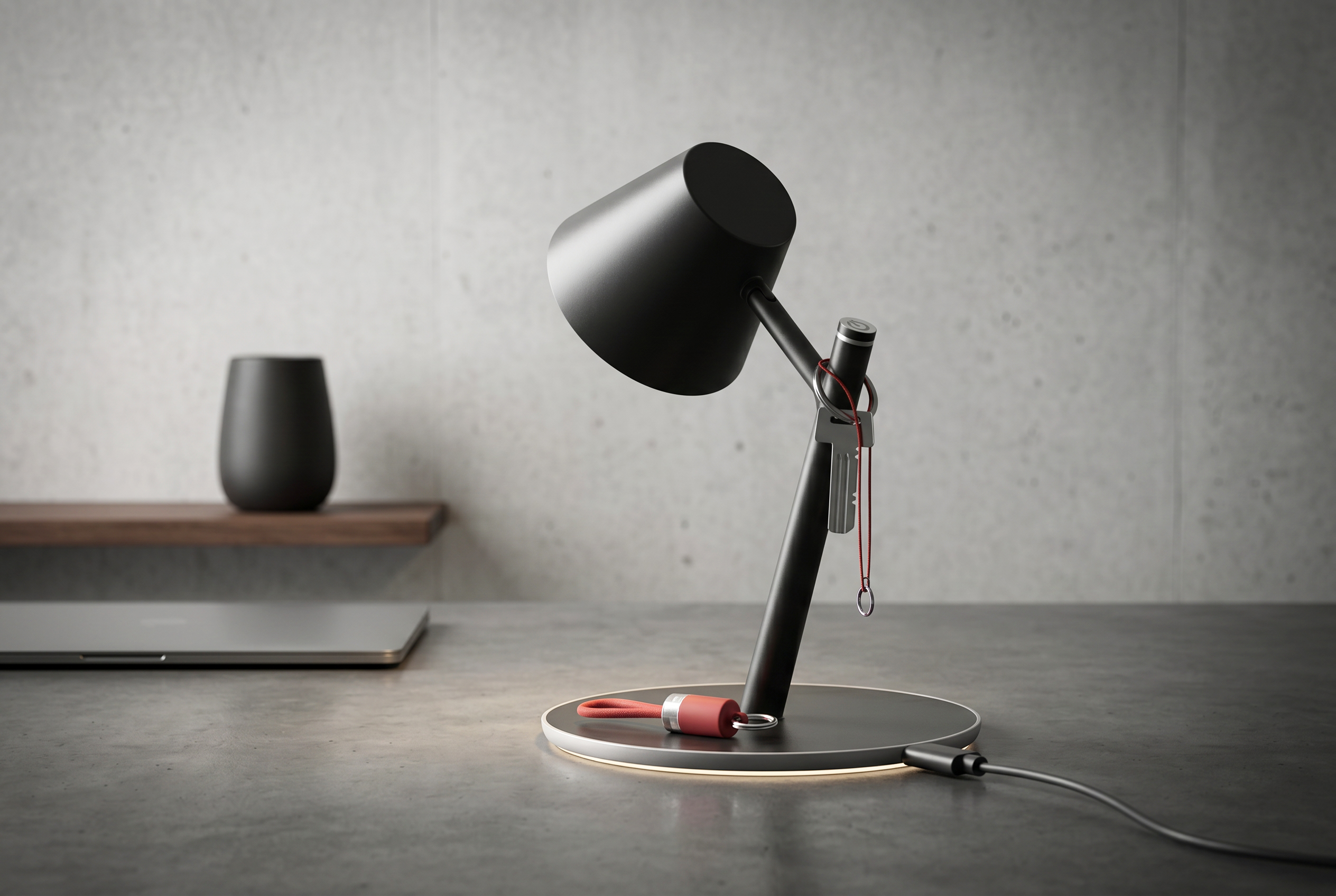 Home Furnishing，lighting，Desk lamp，Store things，