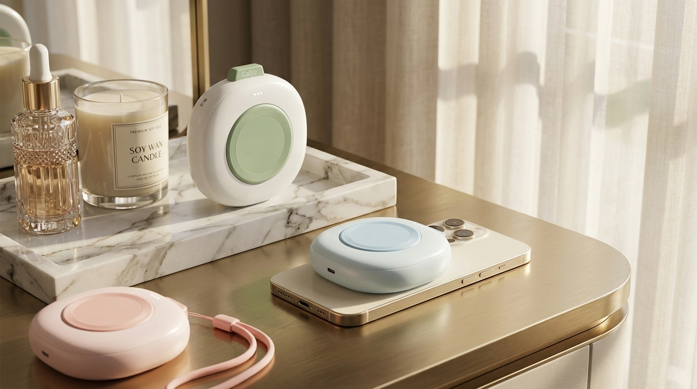 Magnetic charging treasure, mini pocket charging treasure, wireless fast charging mobile，
