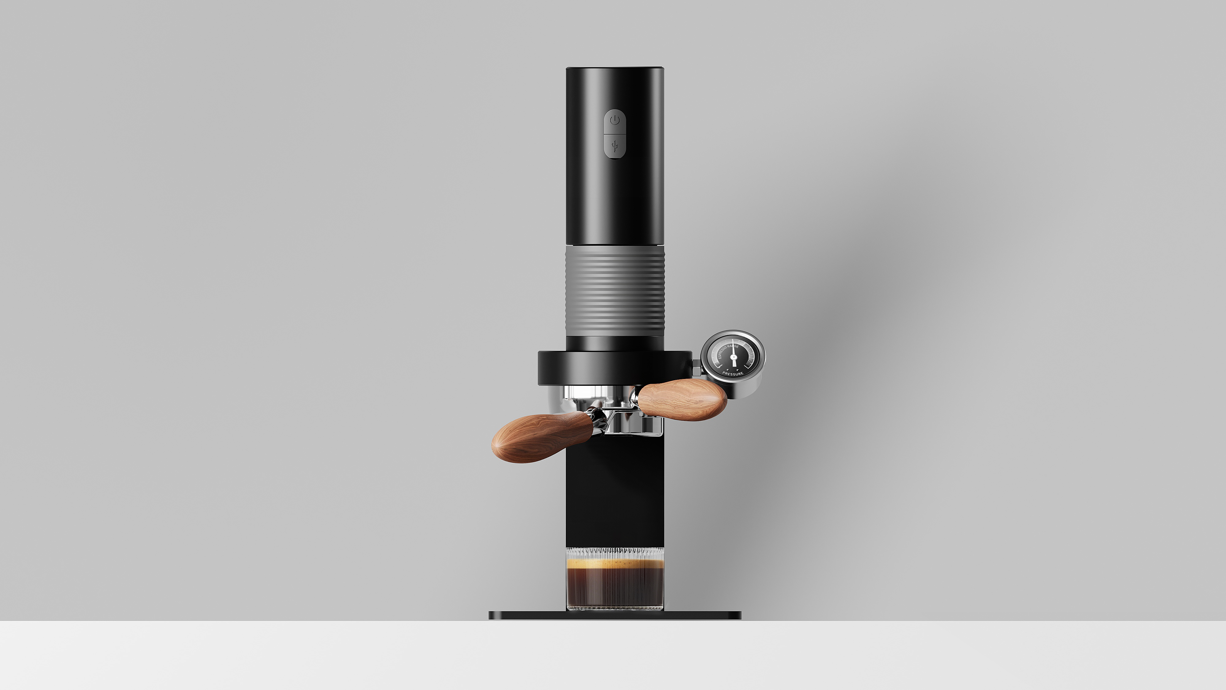# Piston coffee machine，# High Pressure Extraction，# Portable espresso machine，# Outdoor coffee utensils，The office coffee，#Industrial Design，