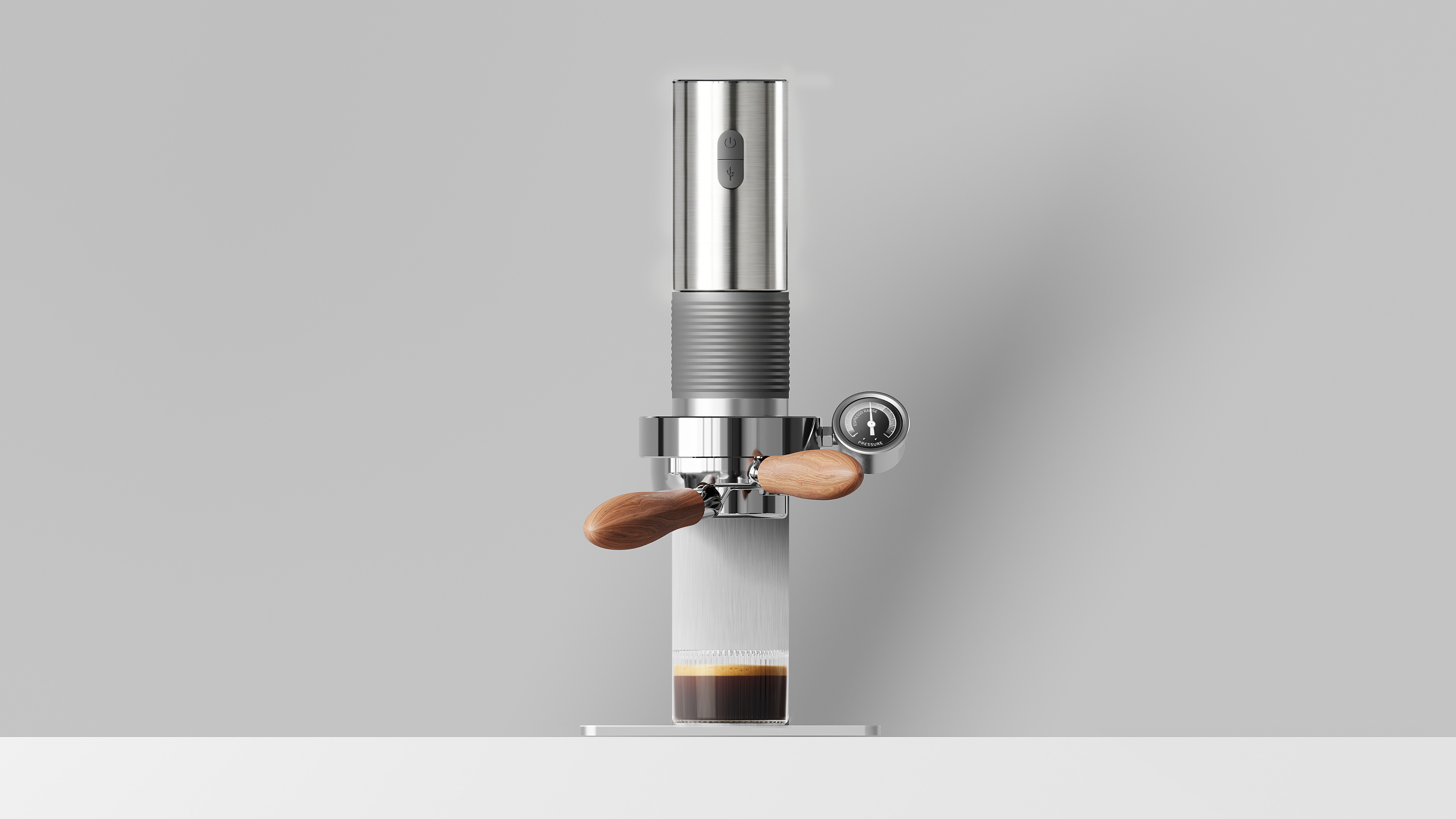 # Piston coffee machine，# High Pressure Extraction，# Portable espresso machine，# Outdoor coffee utensils，The office coffee，#Industrial Design，