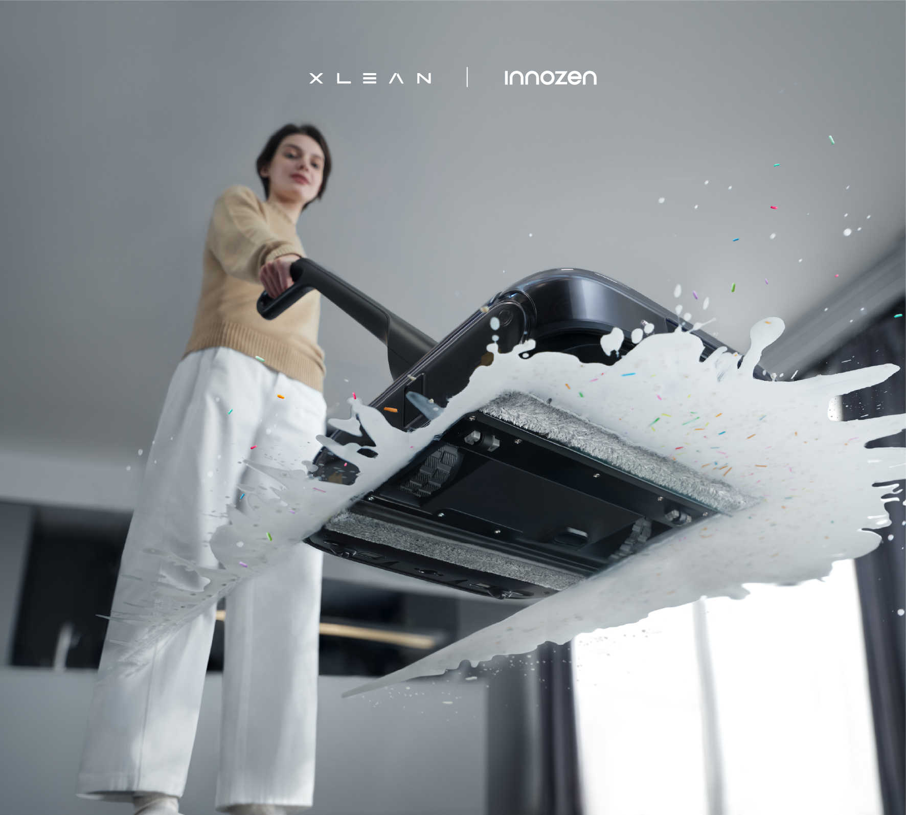 xLean，Italian design，Kickstarter，product design，sweeping machine，High-tech home，intelligent robot，IFA，