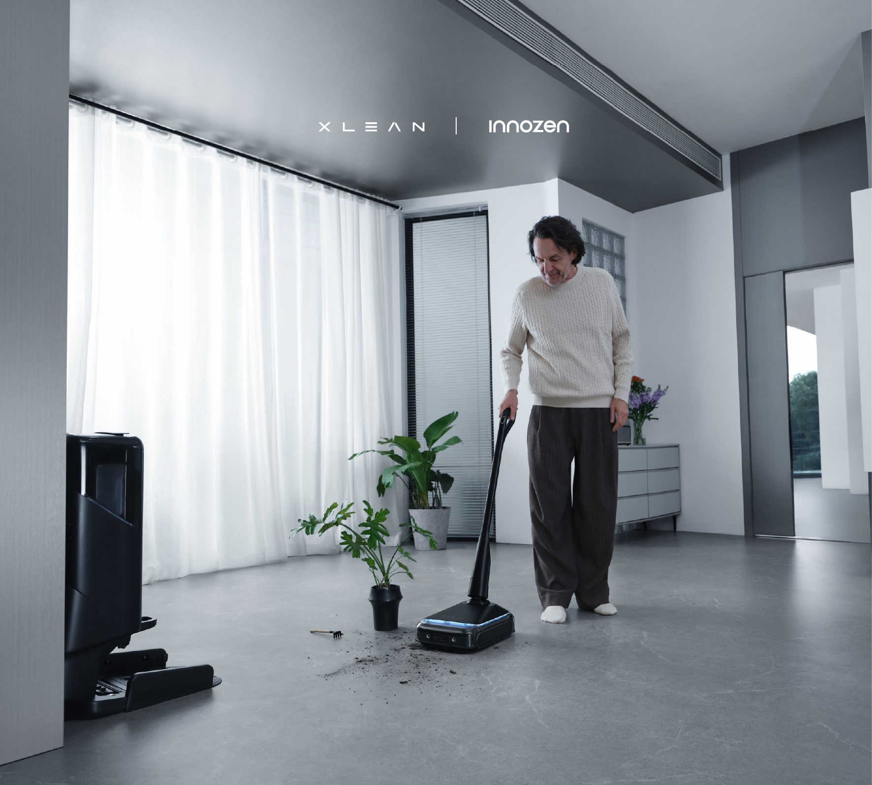 xLean，Italian design，Kickstarter，product design，sweeping machine，High-tech home，intelligent robot，IFA，
