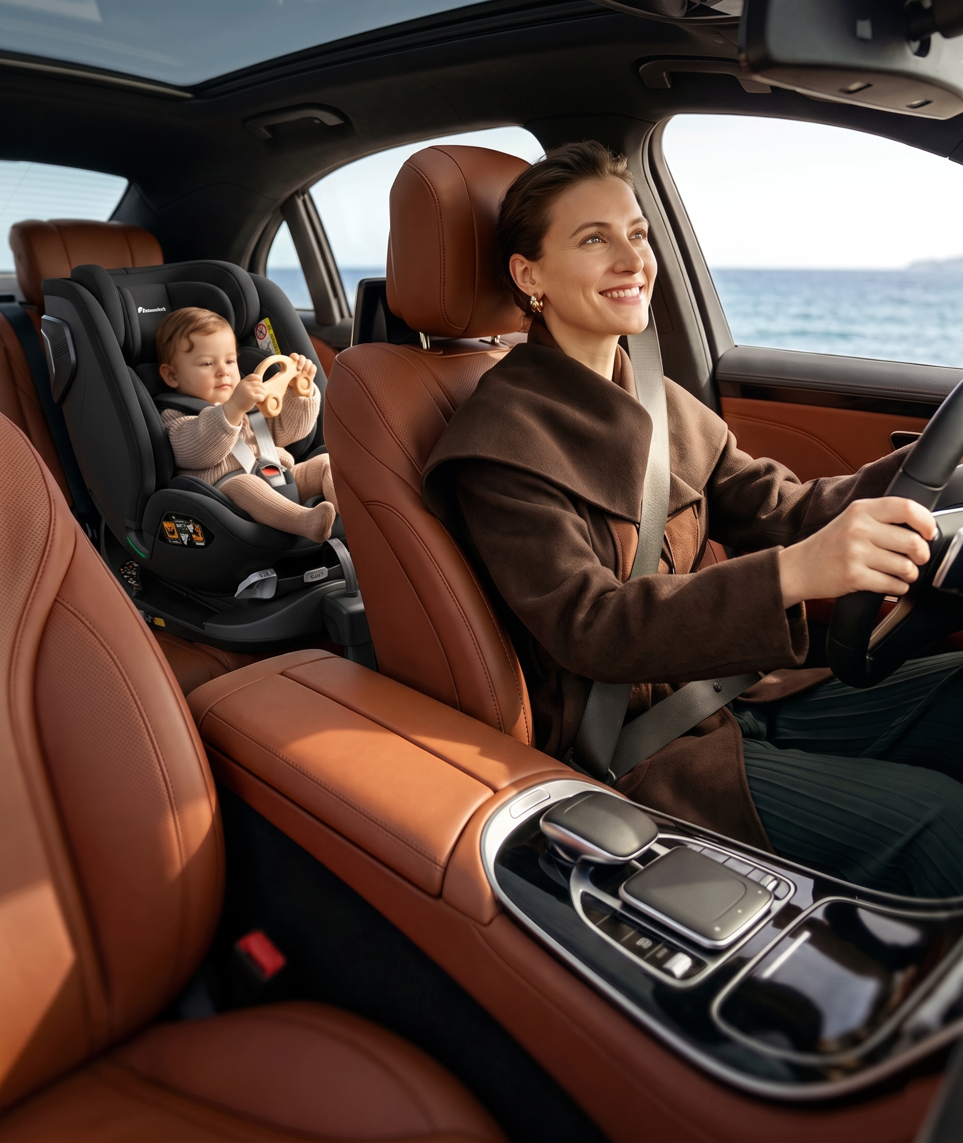 vehicle-use child safety seats，Safety seat，Safety seat modeling rendering，Maternal and infant products，E-commerce details，3D rendering，