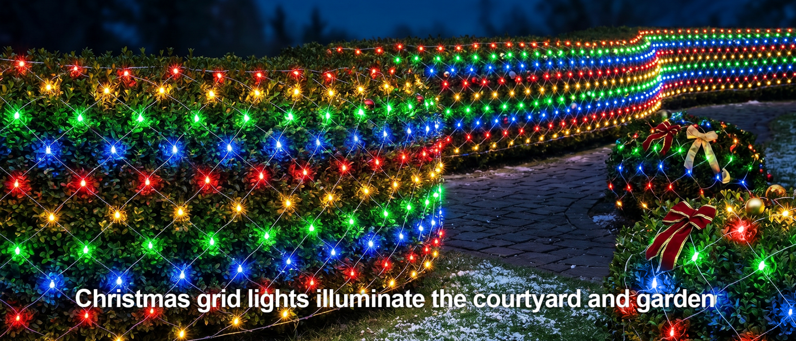 Christmas lights，Atmosphere lamp，Net light，