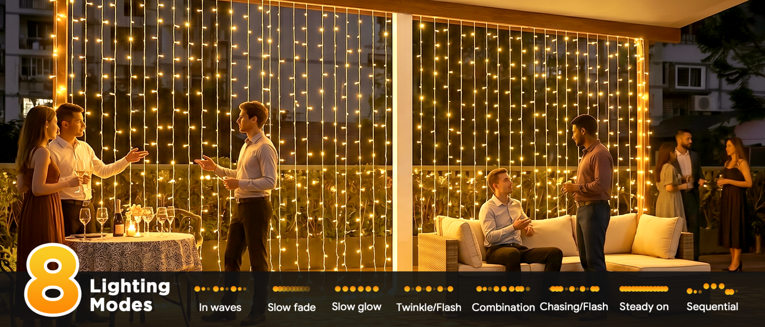 Curtain lamp，Atmosphere lamp，Decorative lamp，