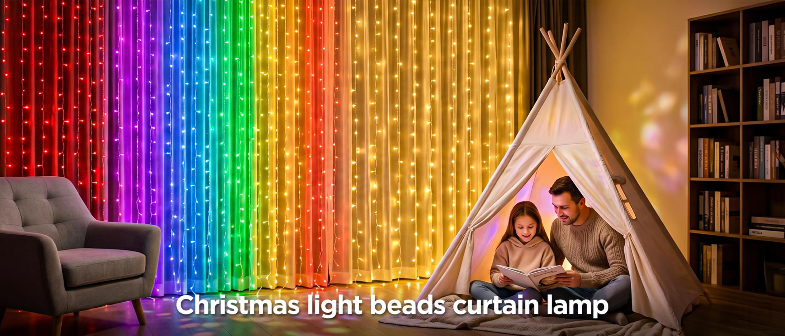 Curtain lamp，Atmosphere lamp，Decorative lamp，