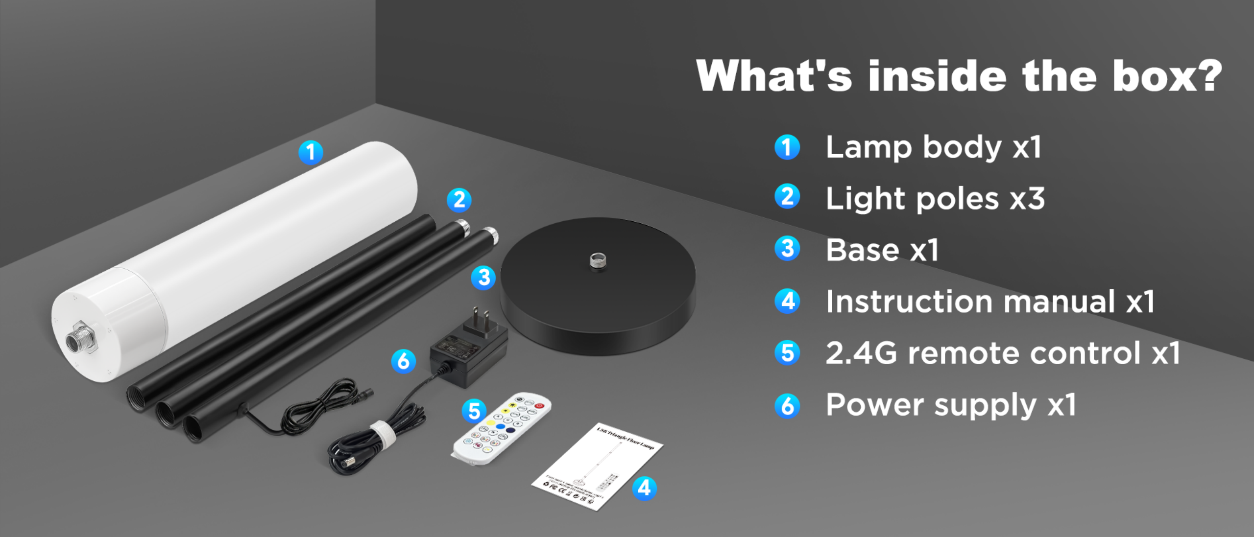 Floor lamp，Bluetooth floor lamp，Magic floor lamp，