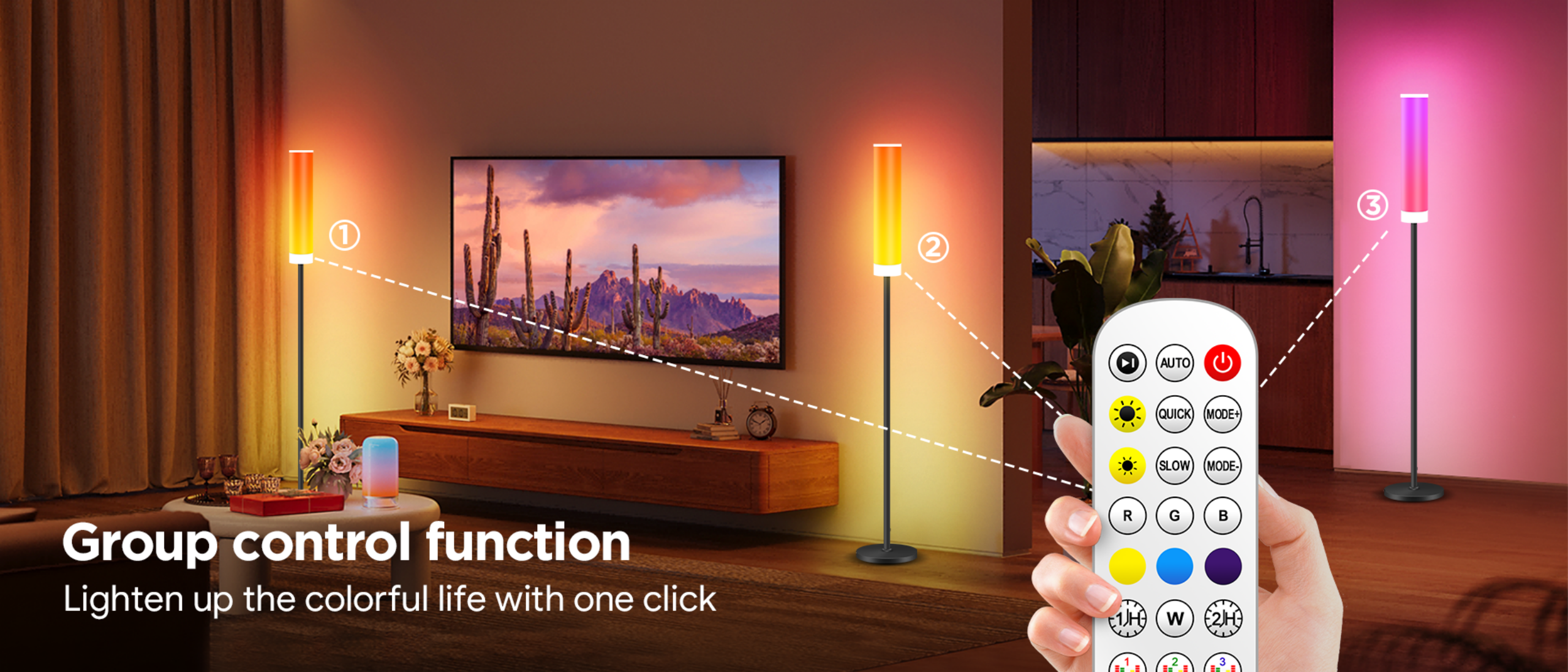 Floor lamp，Bluetooth floor lamp，Magic floor lamp，