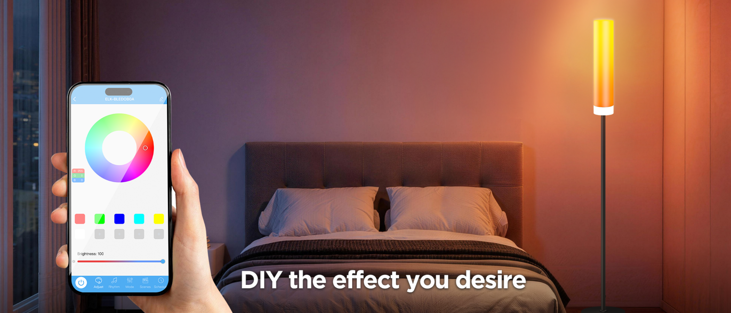 Floor lamp，Bluetooth floor lamp，Magic floor lamp，