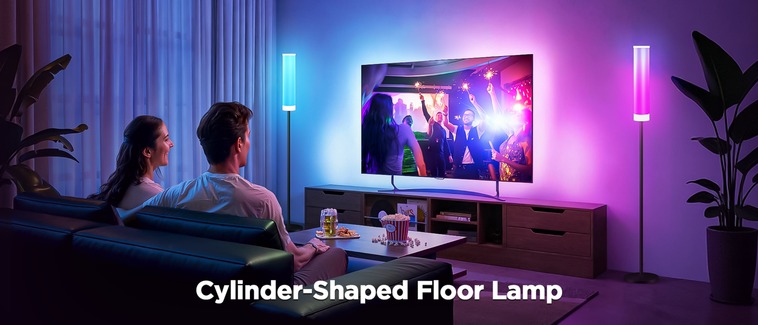 Floor lamp，Bluetooth floor lamp，Magic floor lamp，