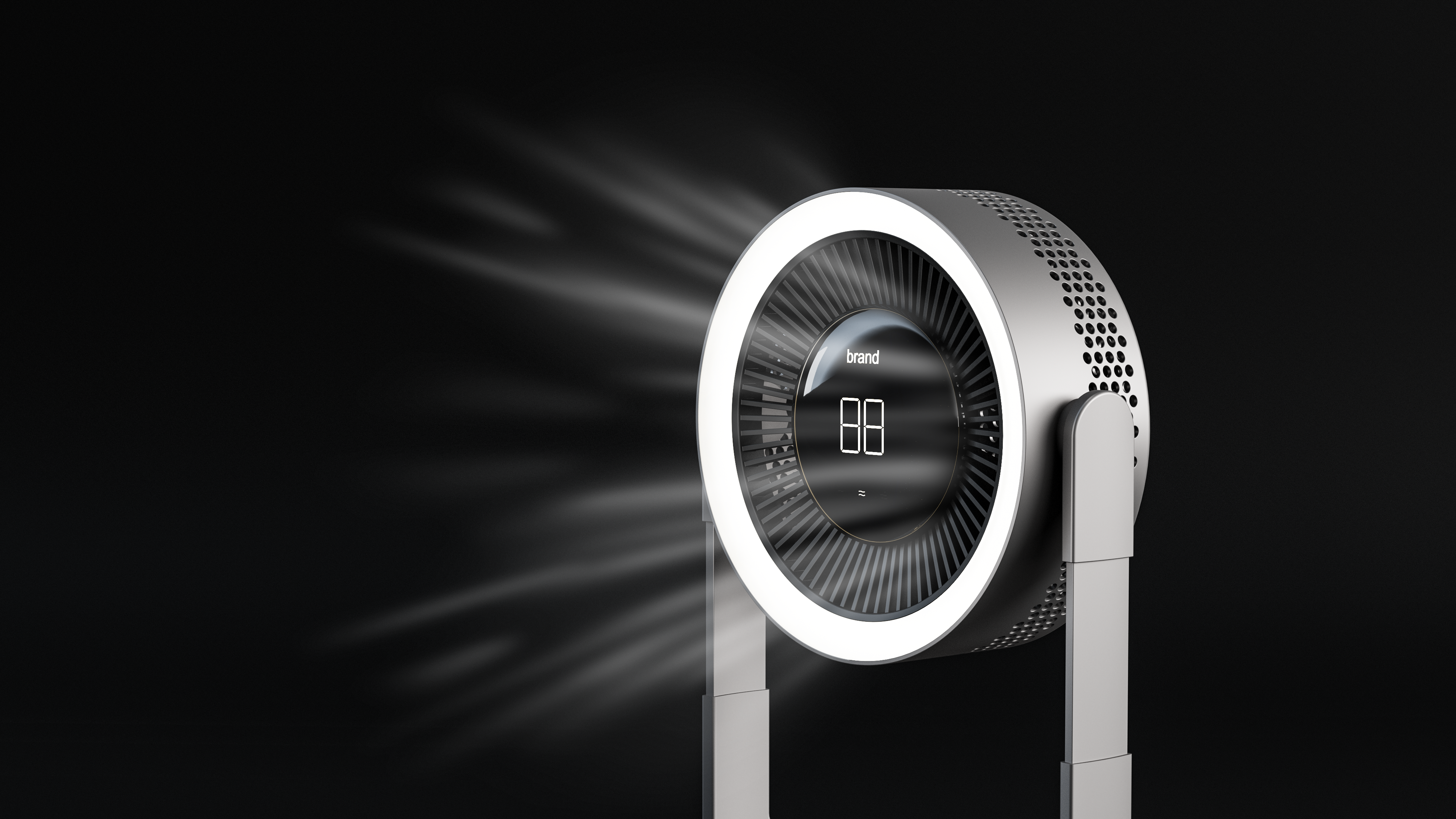 Fan，Fan lamp，Shunde Design，Appearance design，designer，Zhongshan Design，Small household appliance design，