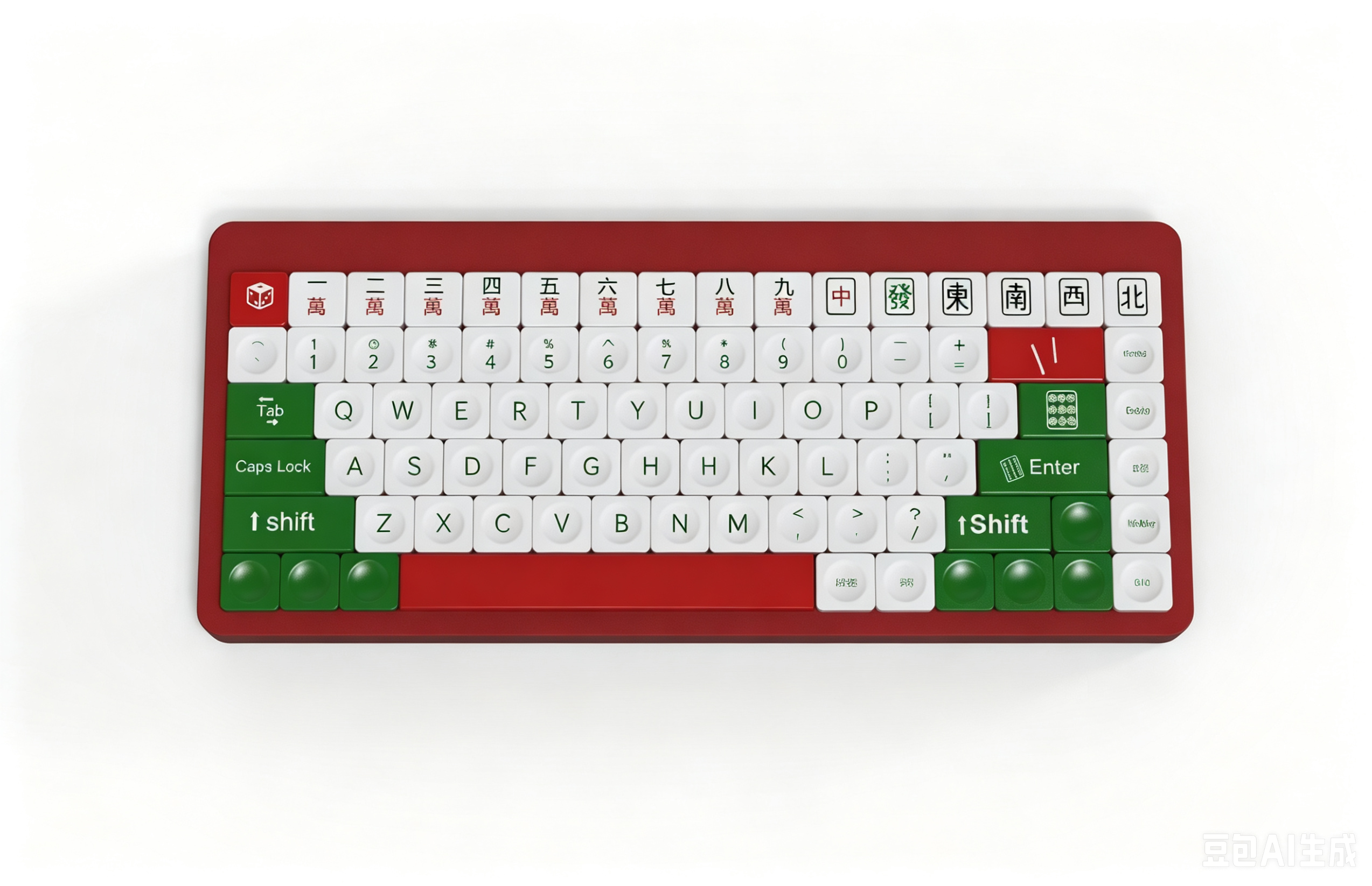 Mahjong keyboard，