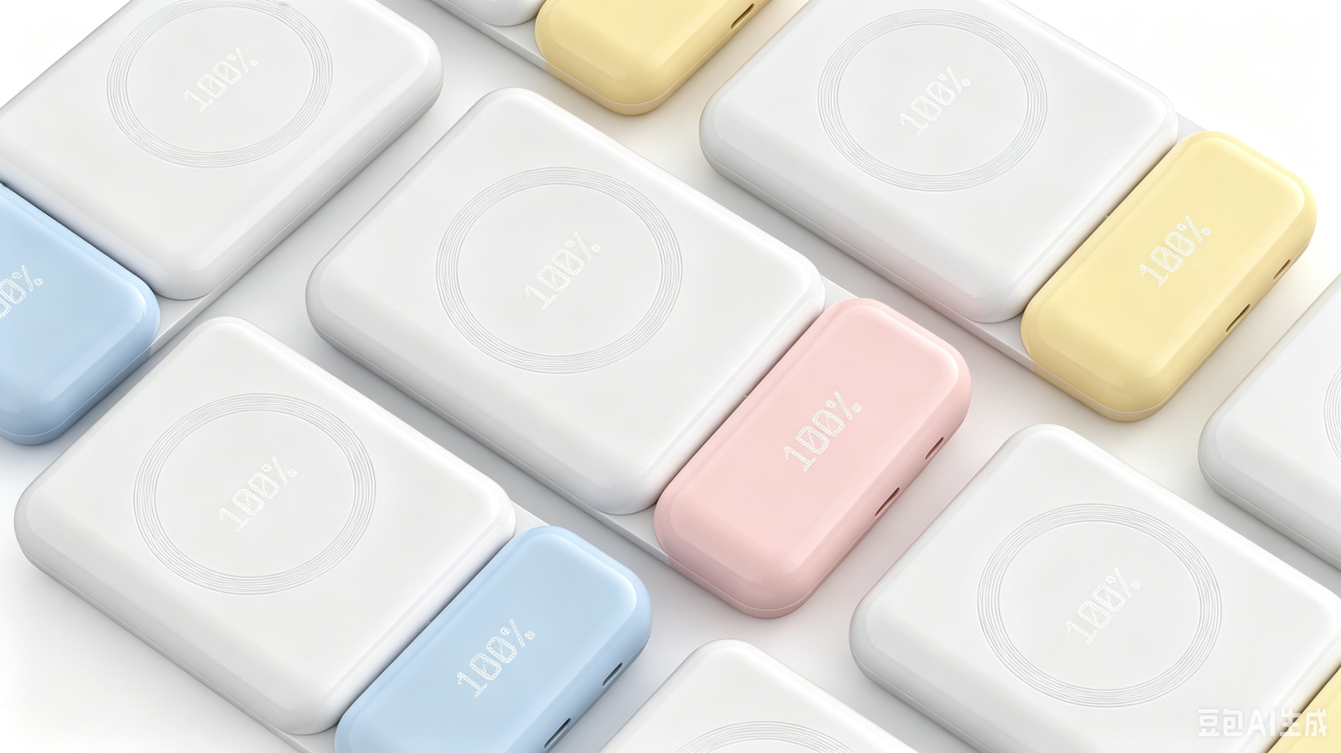Industrial design charging treasure design modular products，